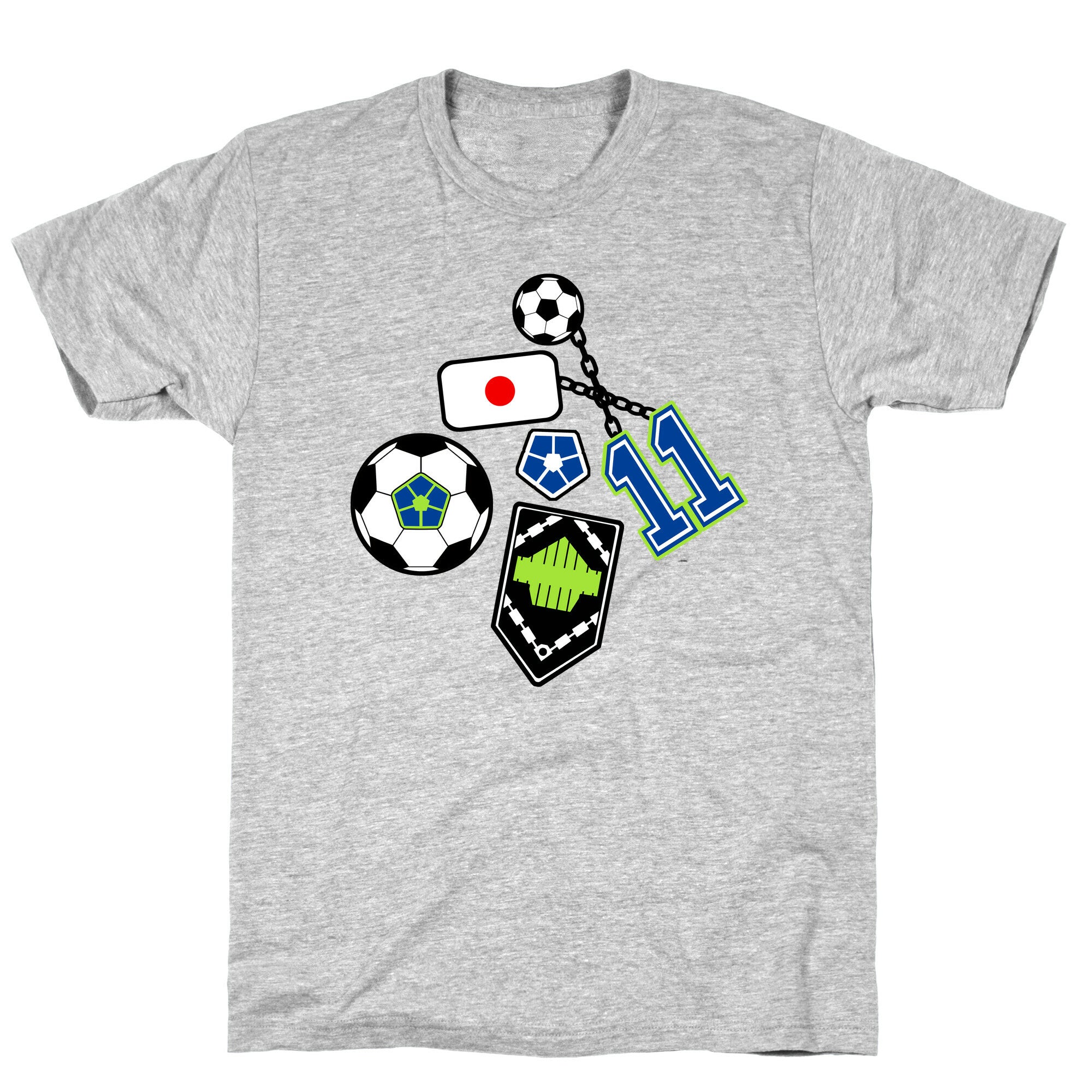 Football Anime Pattern T-Shirt