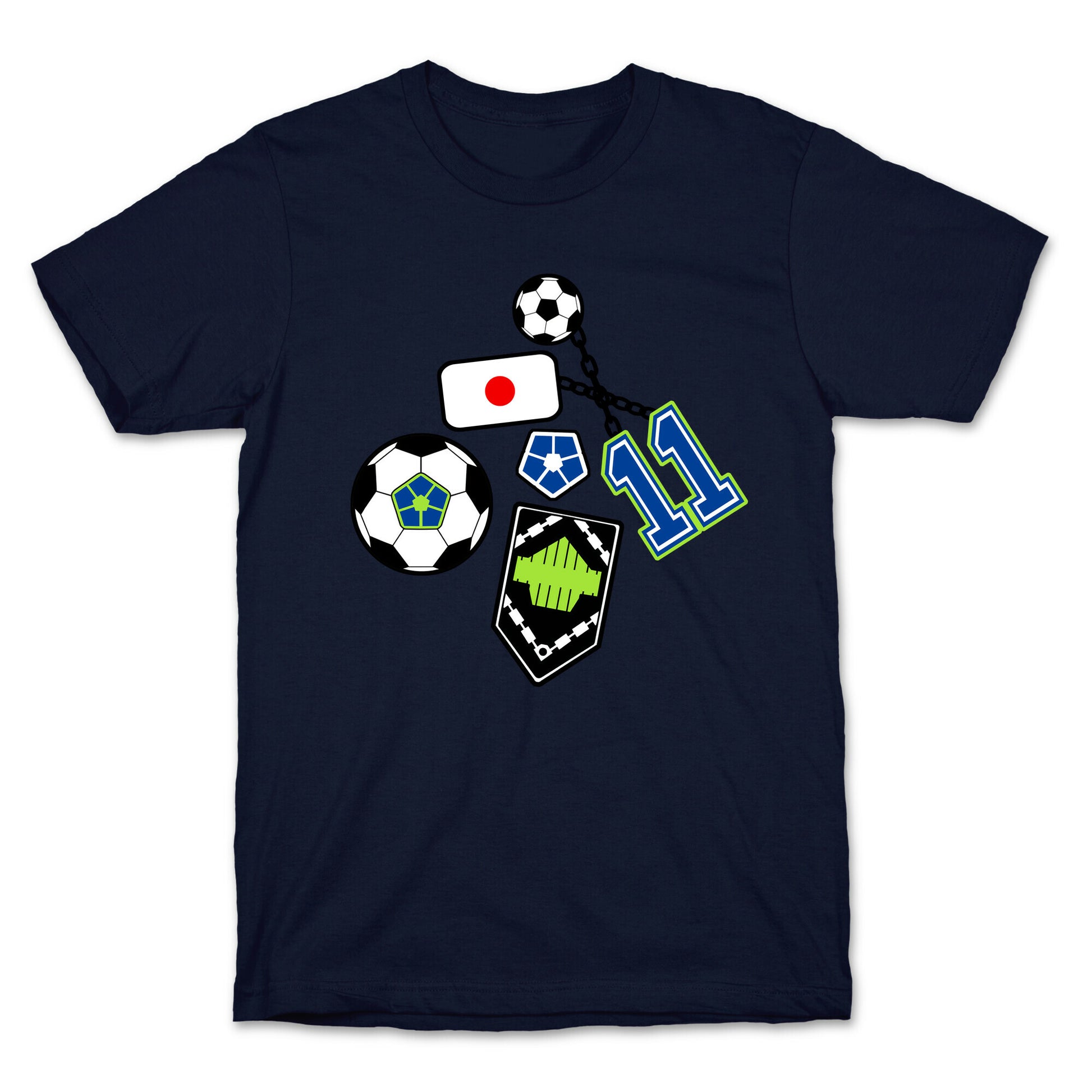 Football Anime Pattern T-Shirt