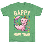 Happy Mew Year Unisex Triblend Tee
