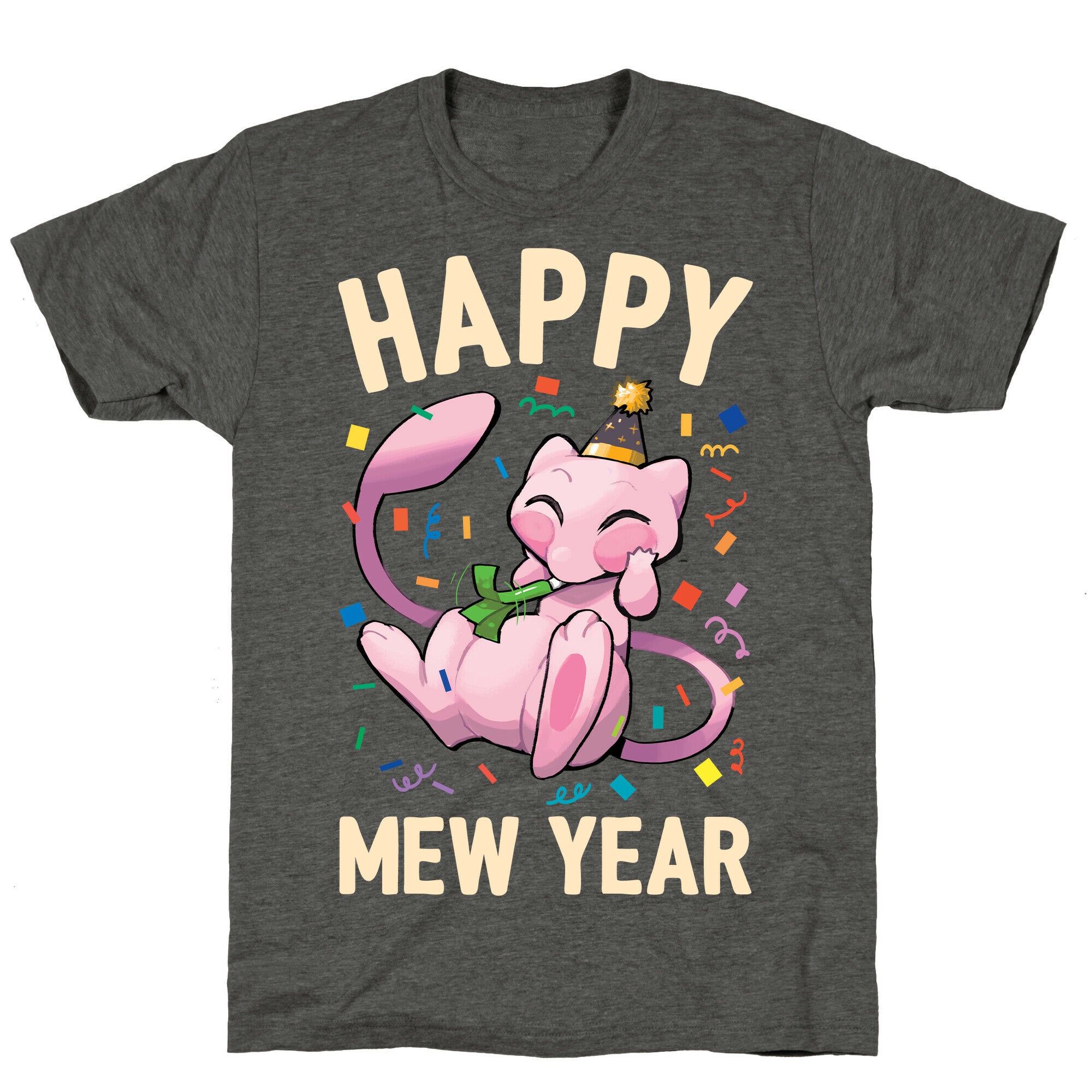 Happy Mew Year Unisex Triblend Tee