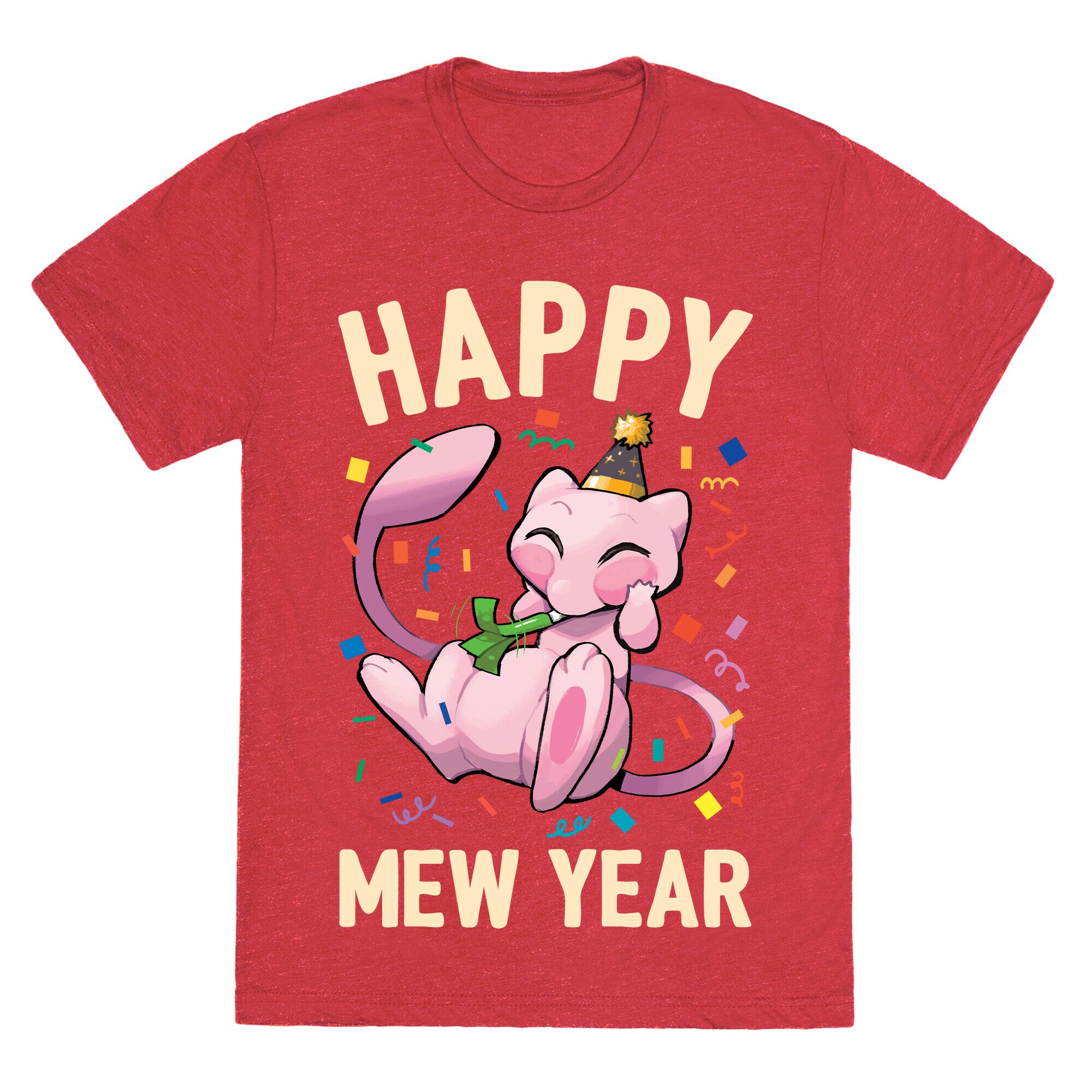 Happy Mew Year Unisex Triblend Tee