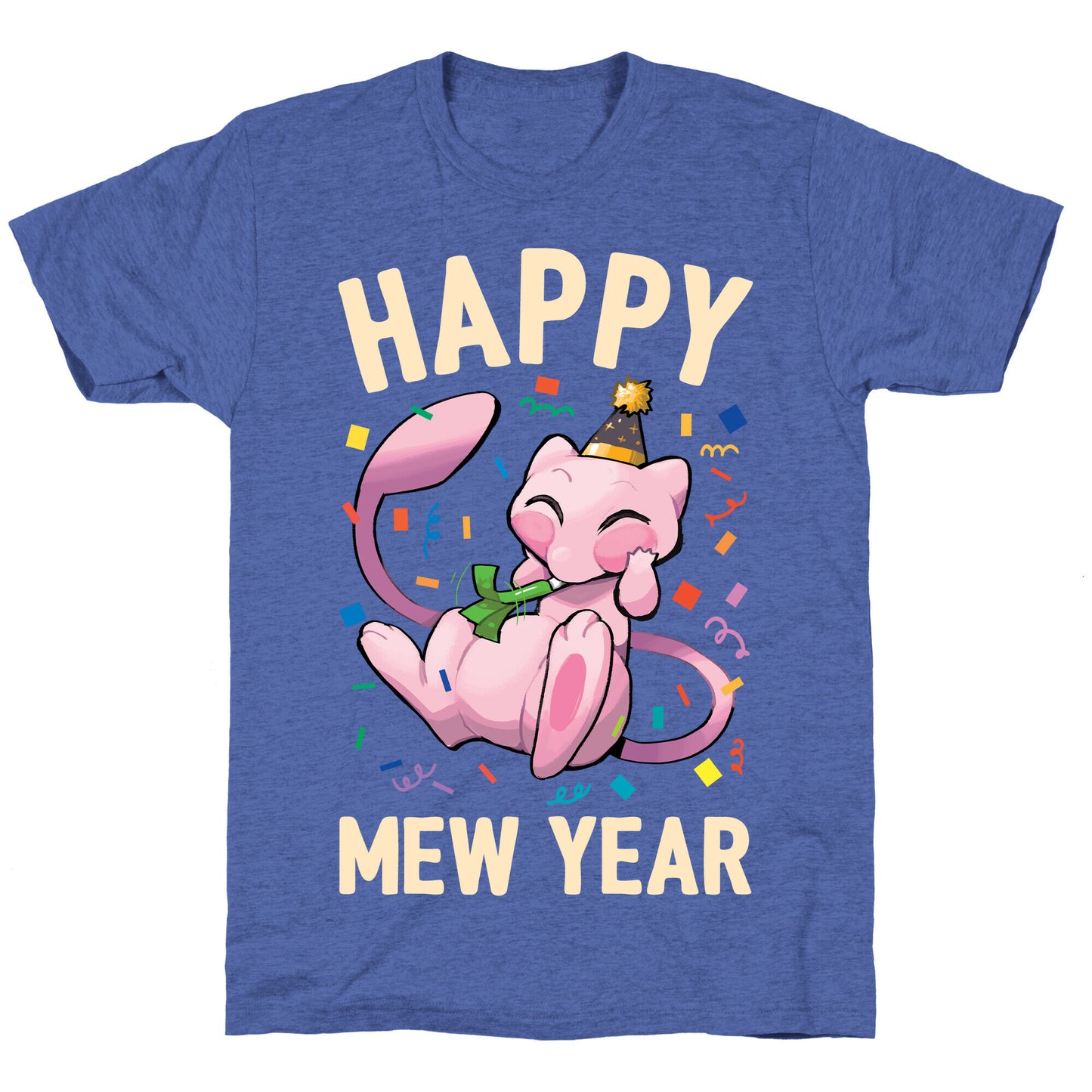 Happy Mew Year Unisex Triblend Tee