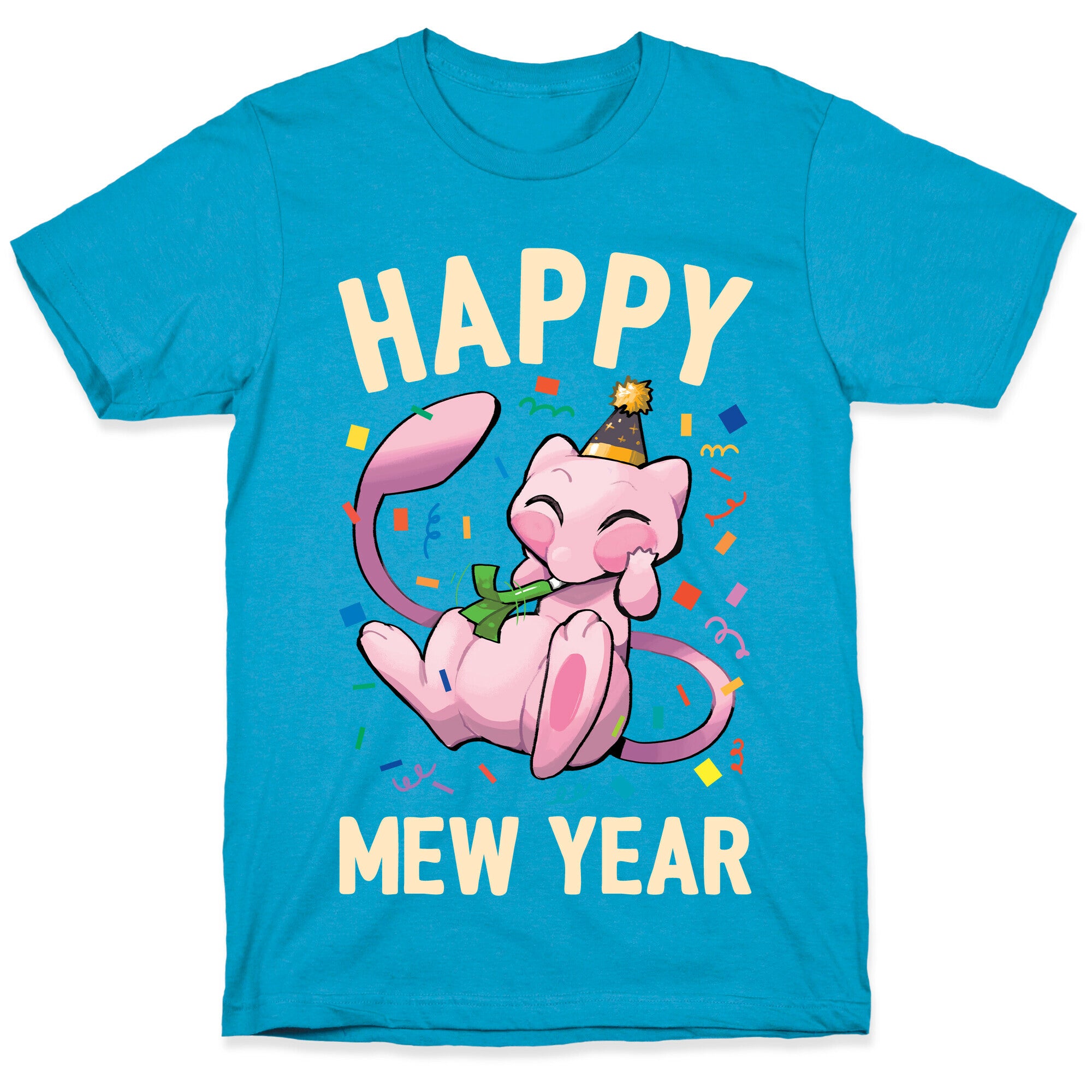 Happy Mew Year Unisex Triblend Tee