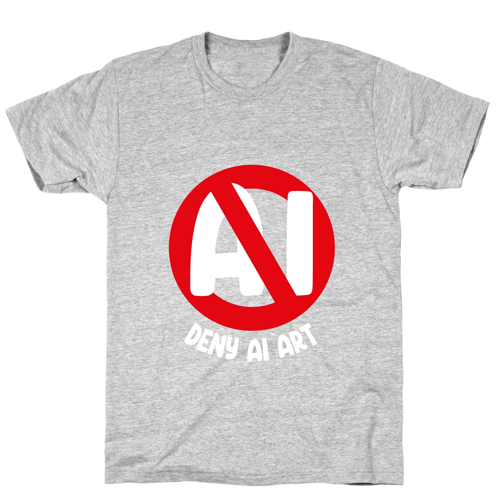 Deny AI Art T-Shirt