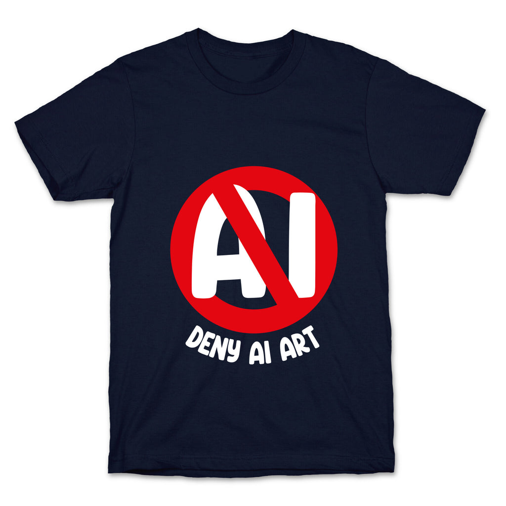 Deny AI Art T-Shirt