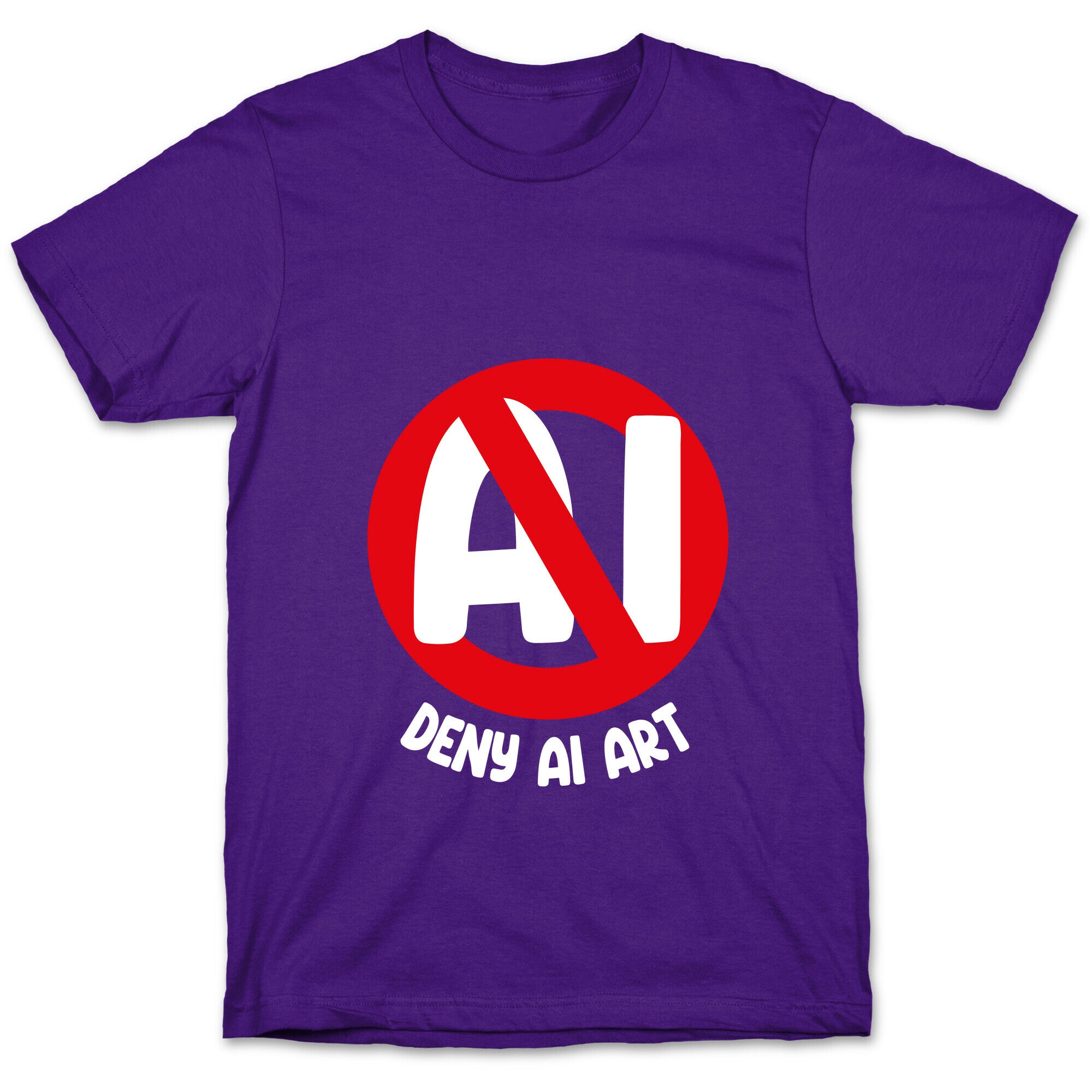 Deny AI Art T-Shirt