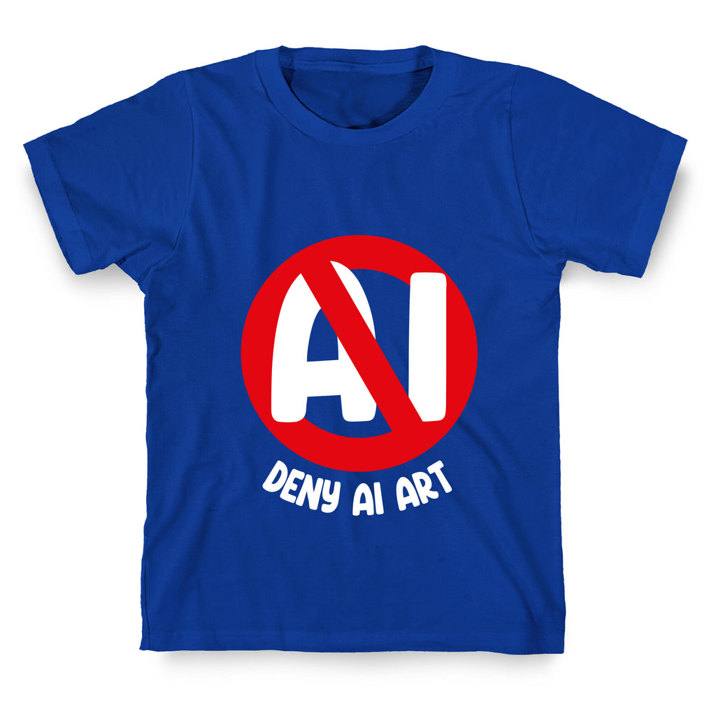 Deny AI Art T-Shirt