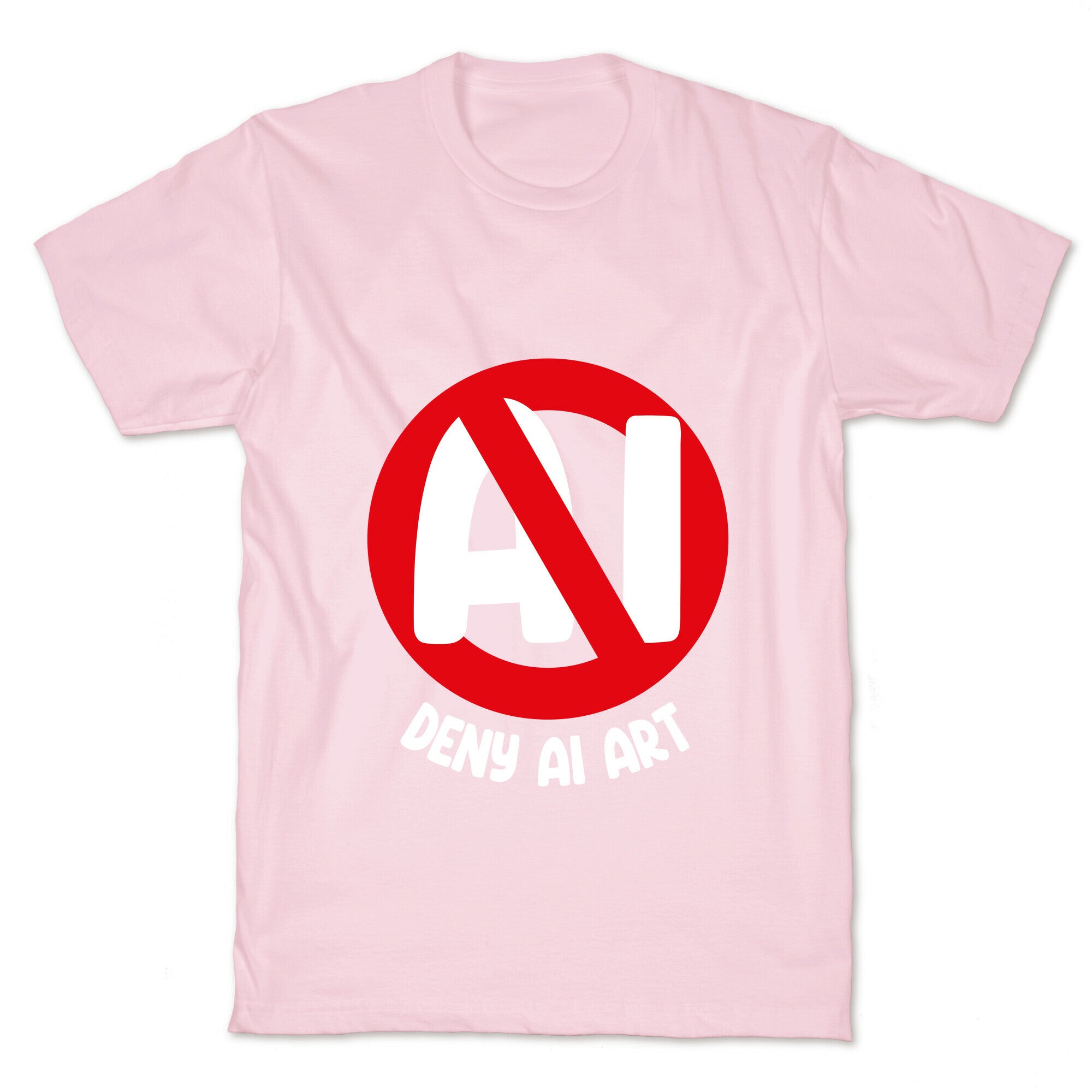 Deny AI Art T-Shirt