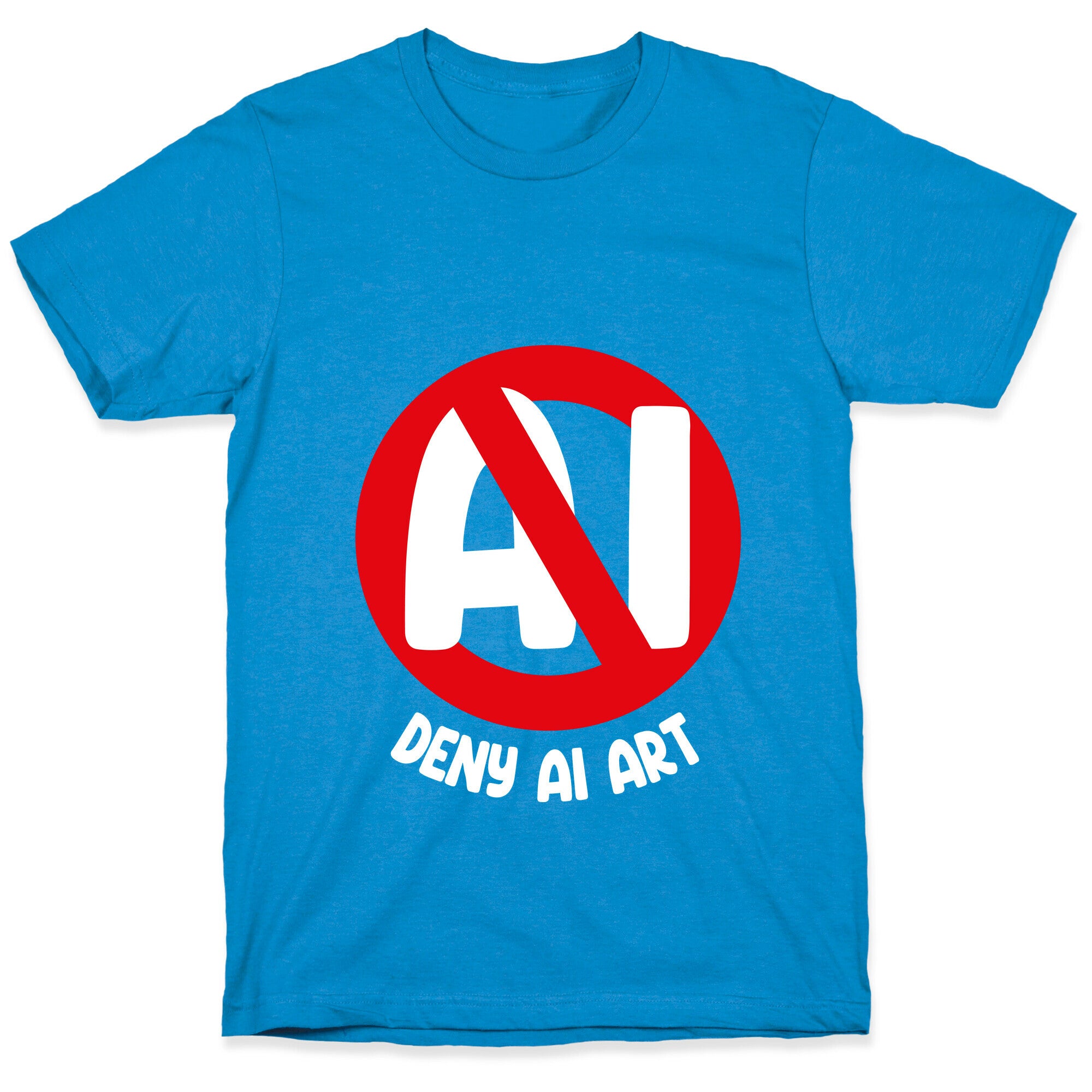 Deny AI Art T-Shirt
