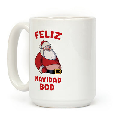Feliz Navidad Bod Coffee Mug