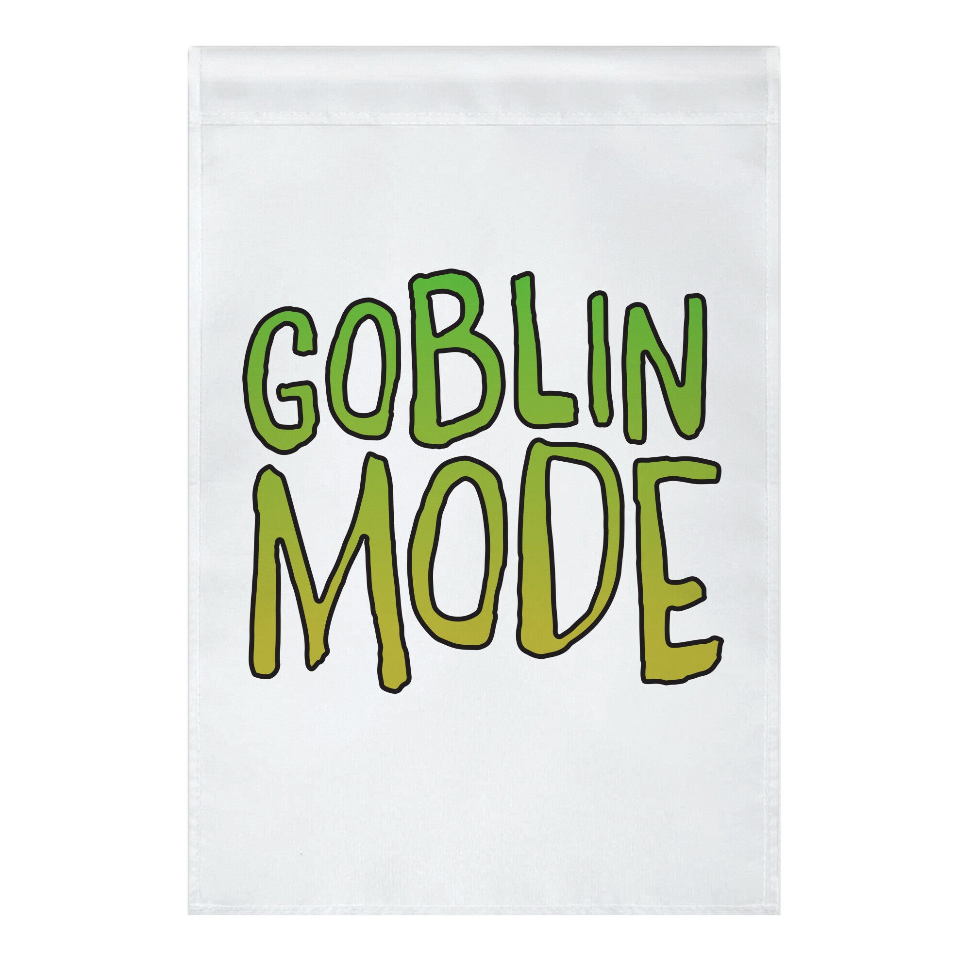 Goblin Mode Garden Flag