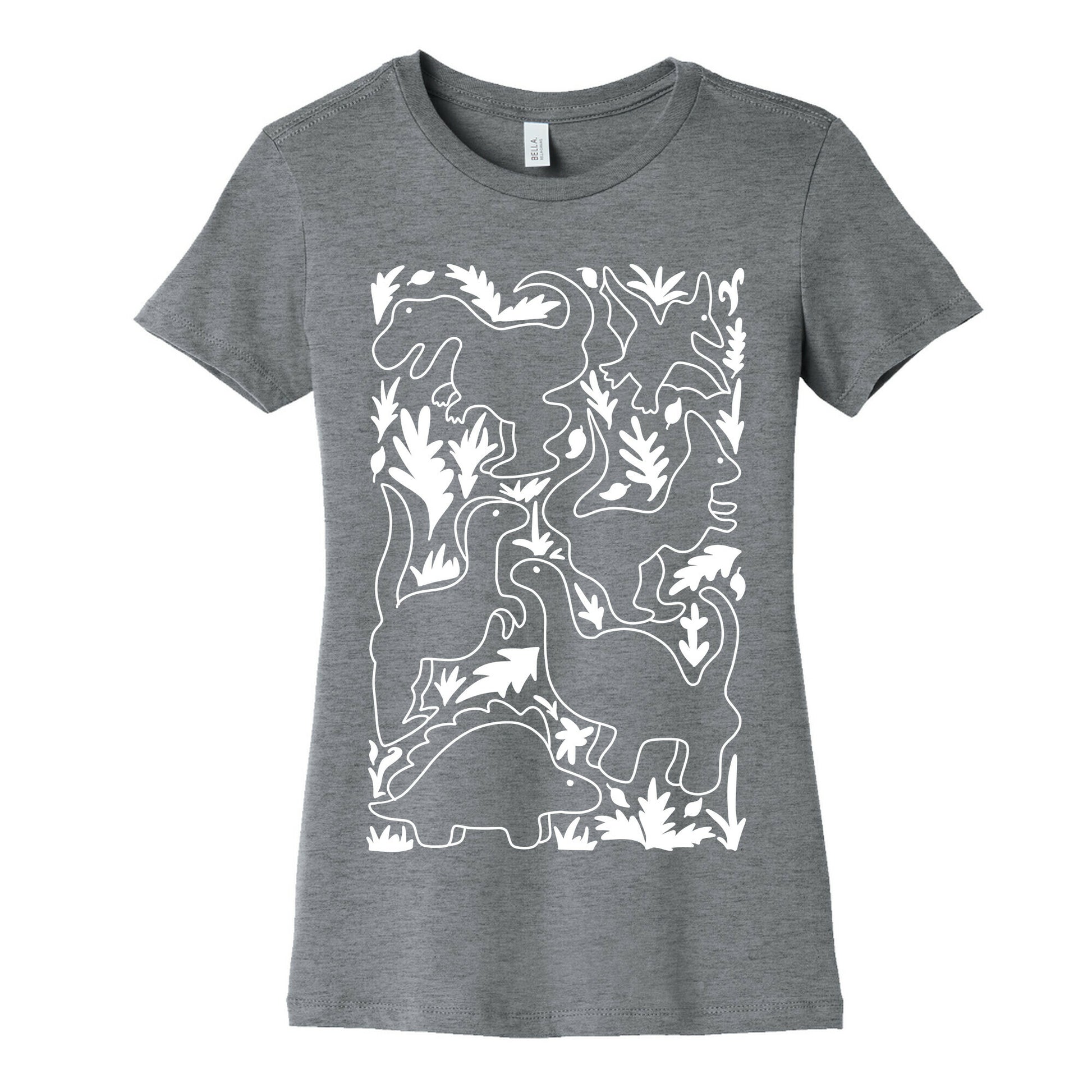Very Poorly Drawn Dinosaurs Women's Cotton Tee