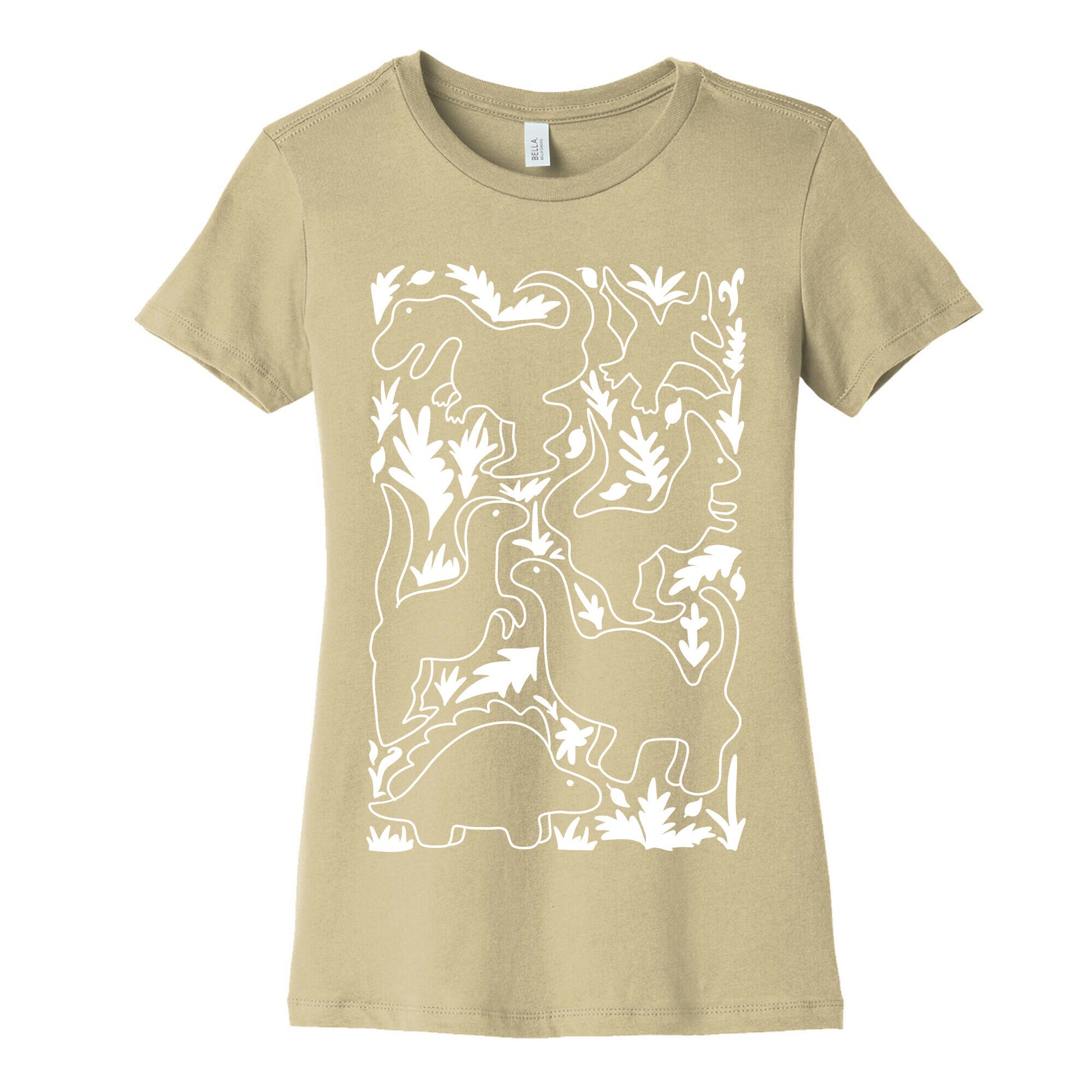 Very Poorly Drawn Dinosaurs Women's Cotton Tee