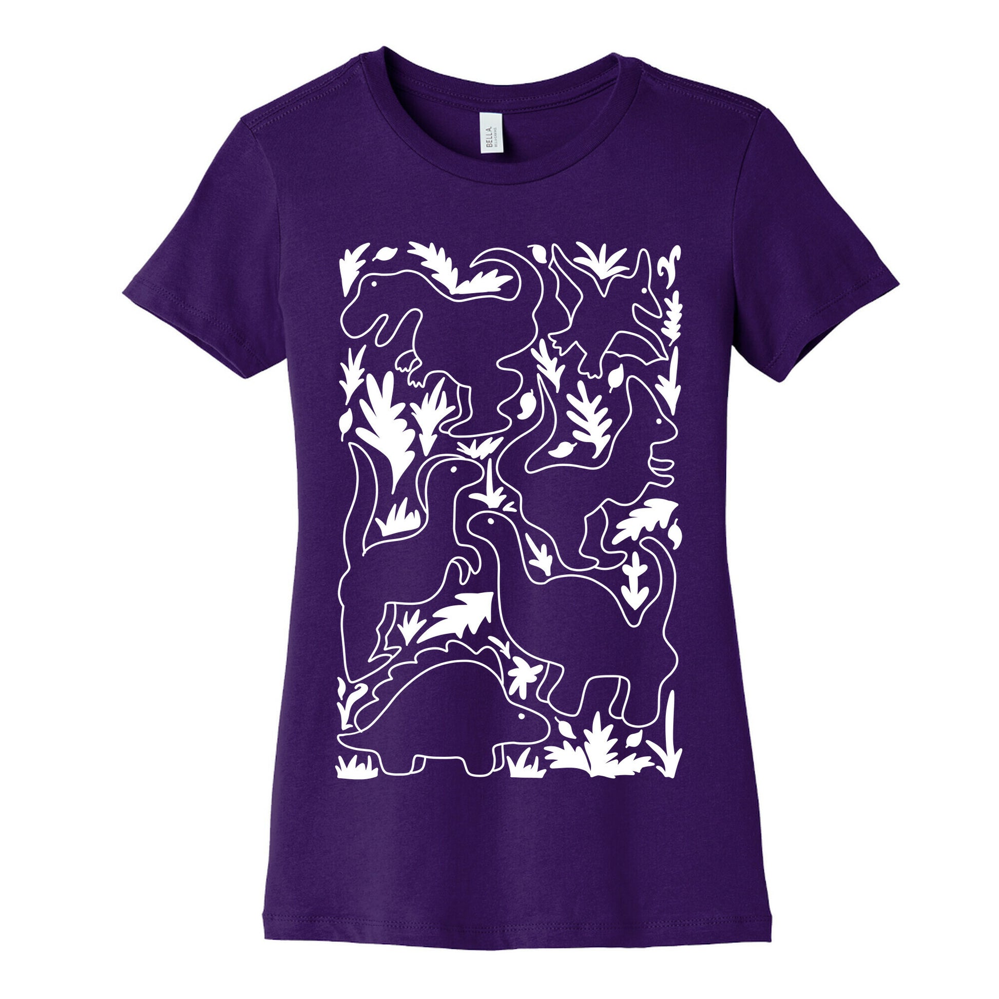 Very Poorly Drawn Dinosaurs Women's Cotton Tee