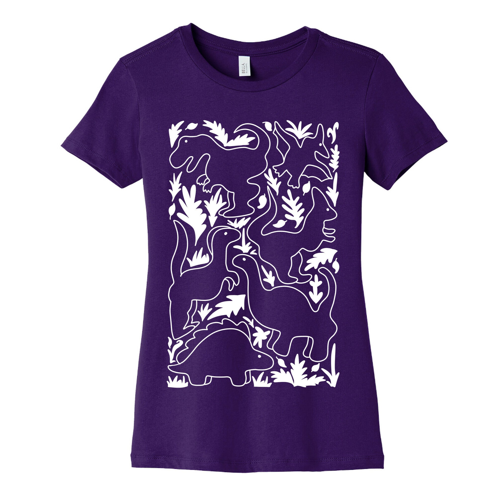 Very Poorly Drawn Dinosaurs Women's Cotton Tee