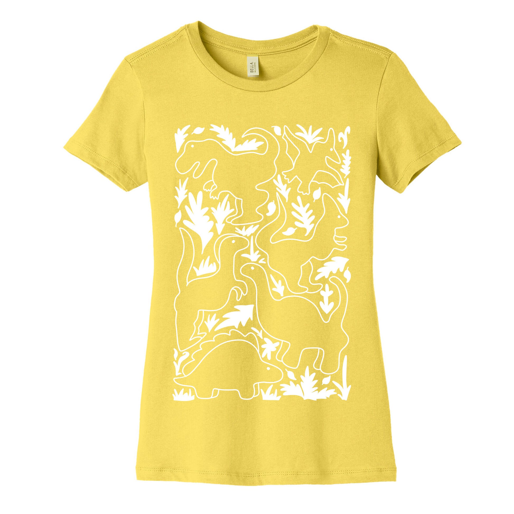 Very Poorly Drawn Dinosaurs Women's Cotton Tee