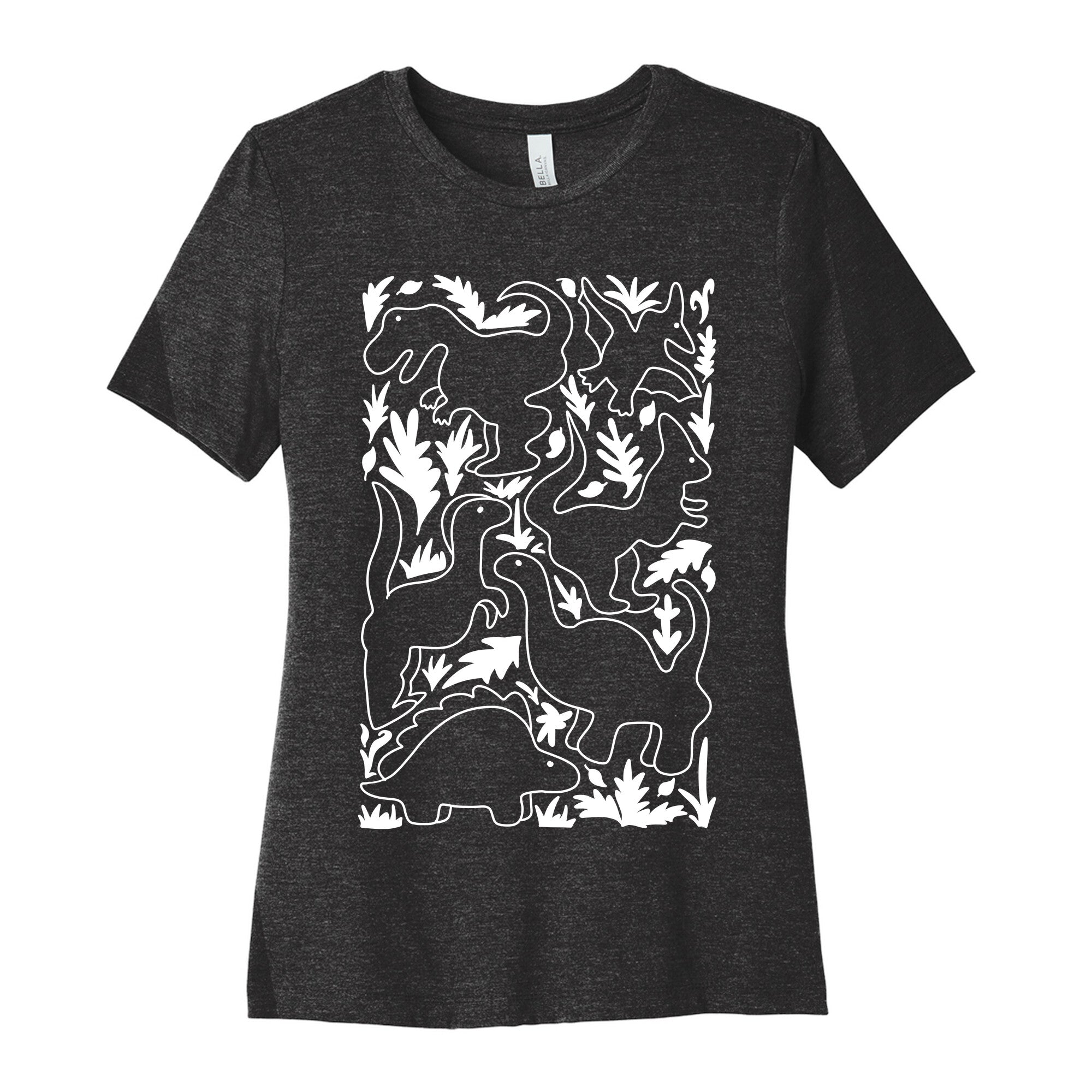 Very Poorly Drawn Dinosaurs Women's Cotton Tee
