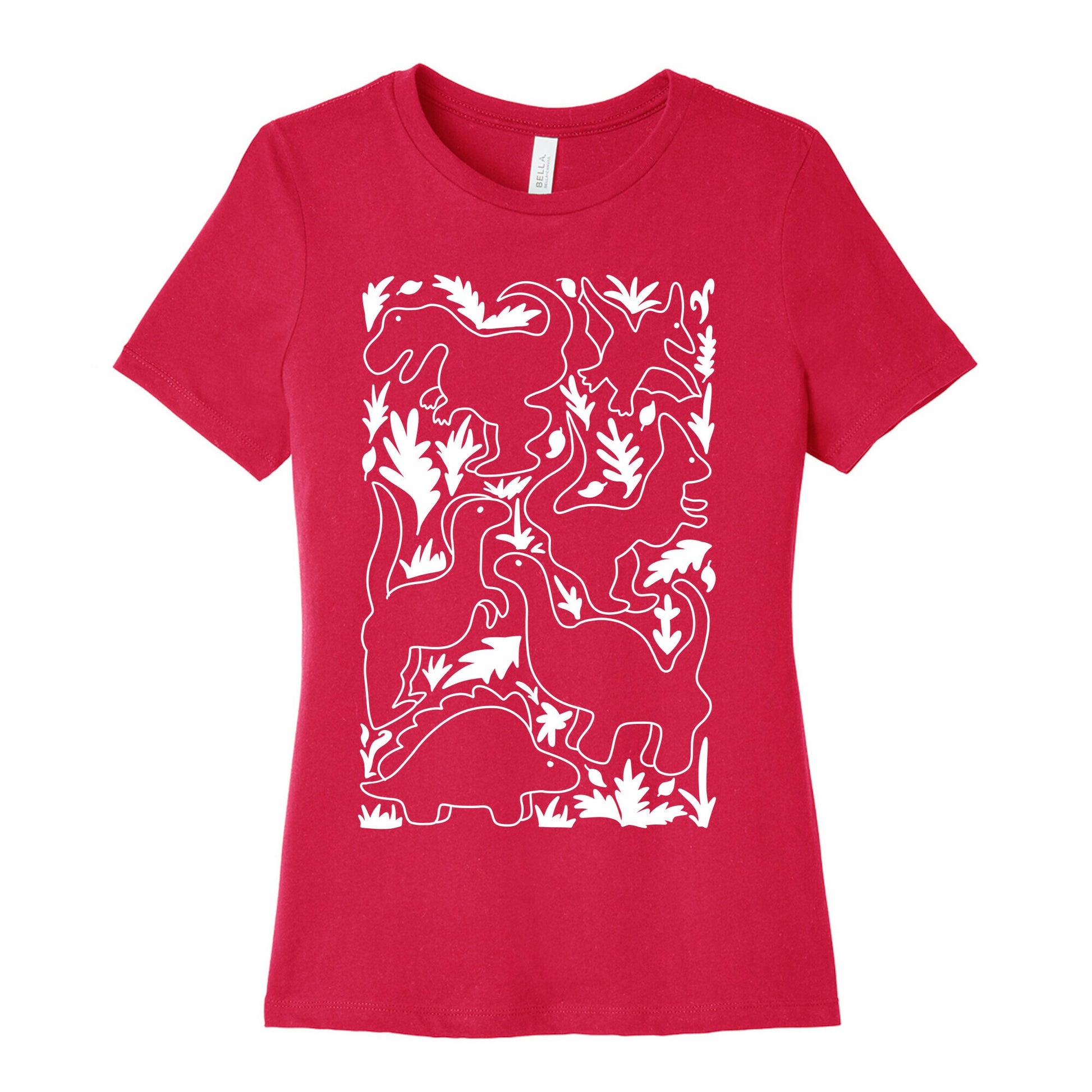 Very Poorly Drawn Dinosaurs Women's Cotton Tee