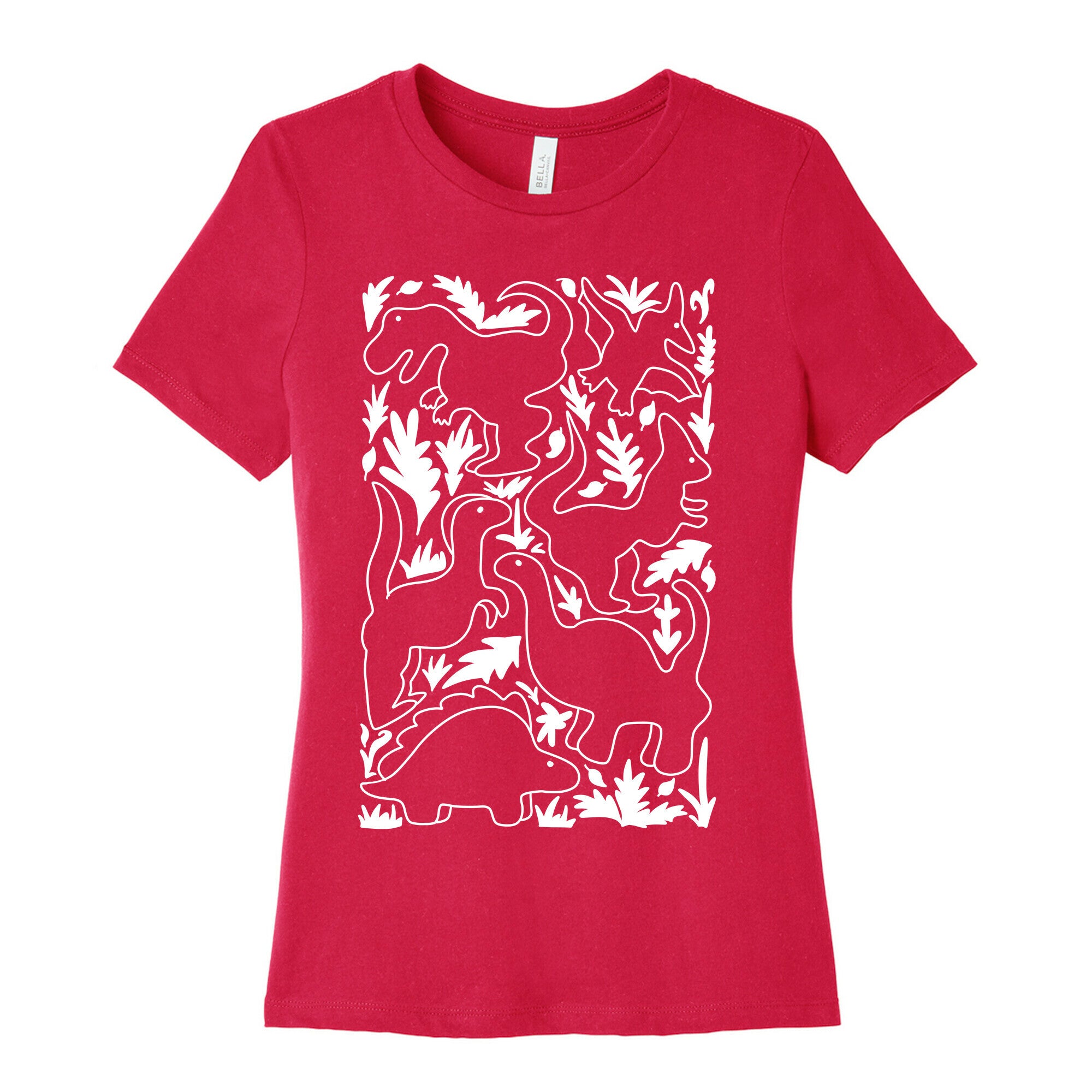 Very Poorly Drawn Dinosaurs Women's Cotton Tee