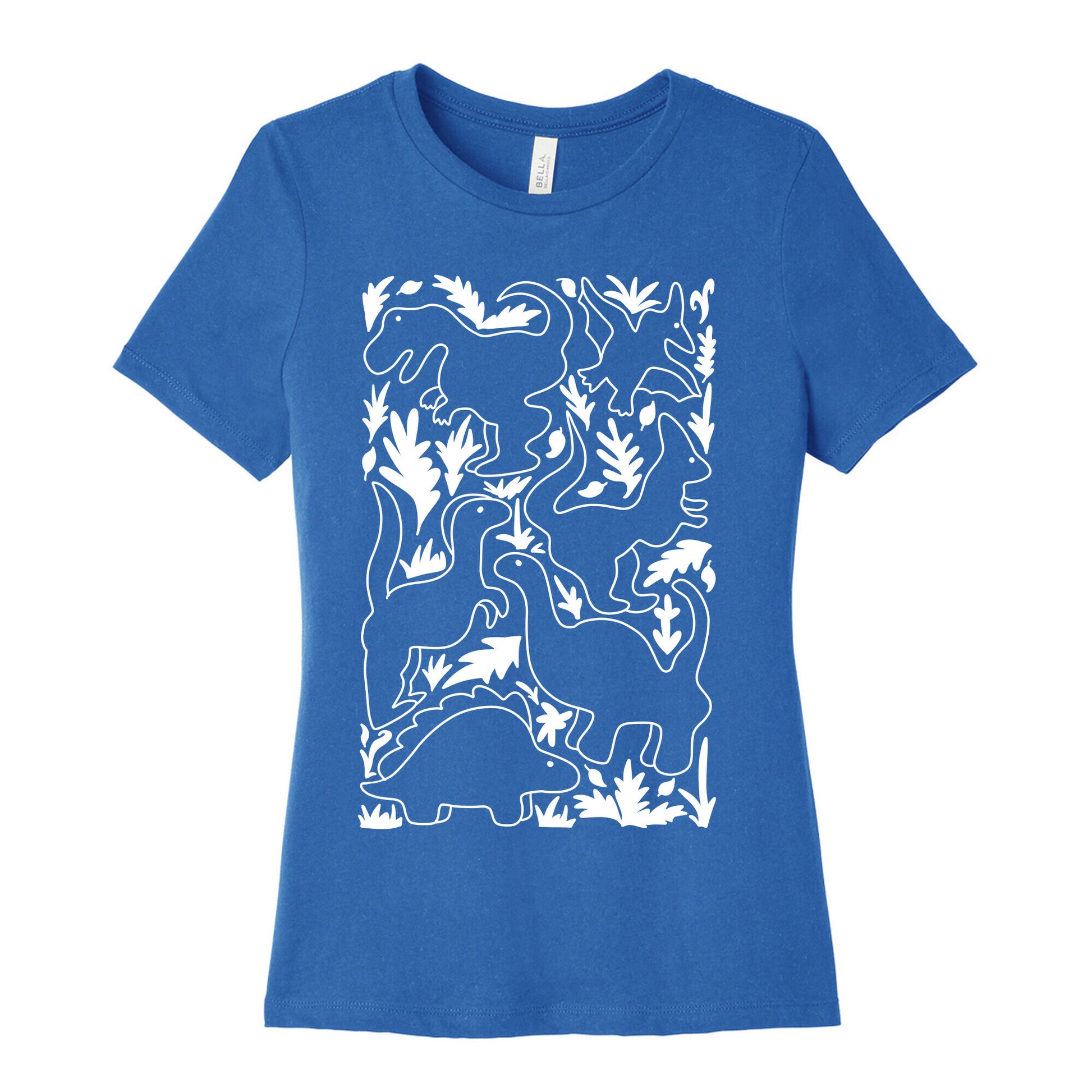 Very Poorly Drawn Dinosaurs Women's Cotton Tee
