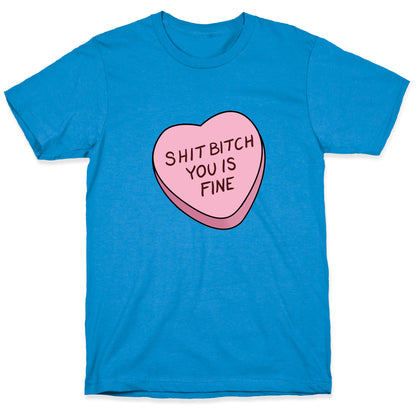 Shit Bitch You is Fine T-Shirt