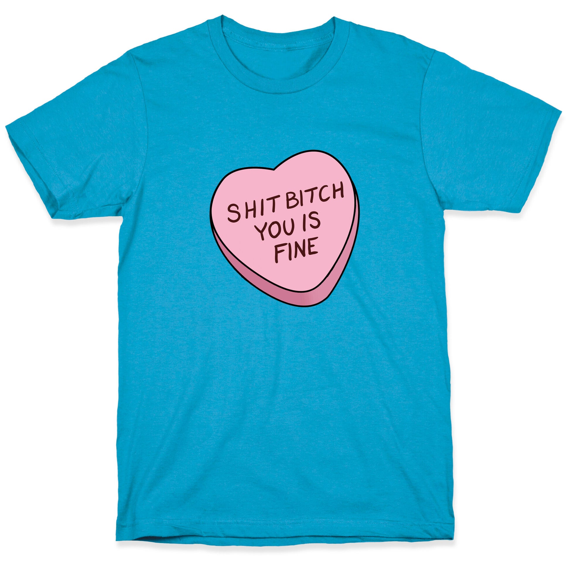 Shit Bitch You is Fine Unisex Triblend Tee