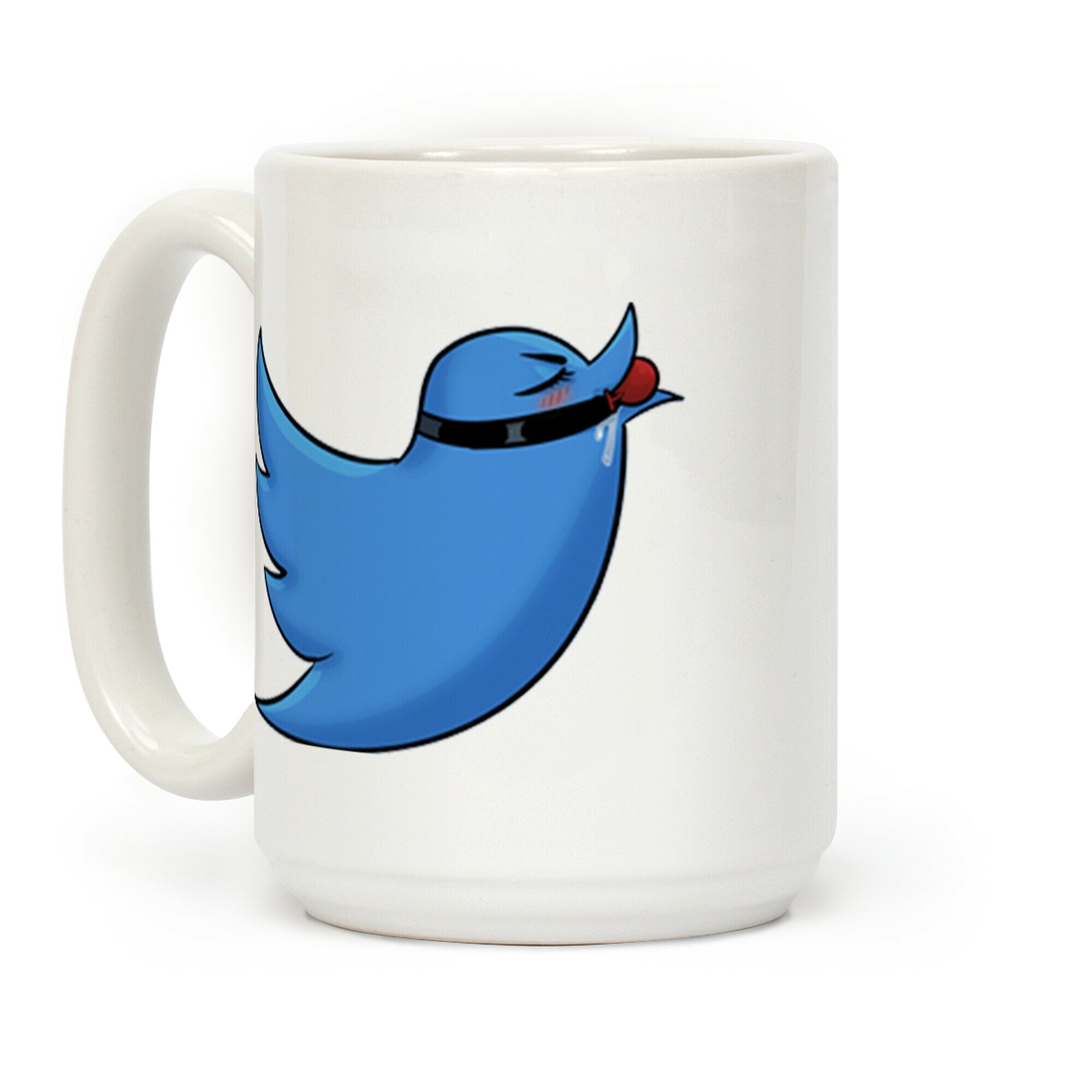 Blue Bird Ball Gag Coffee Mug