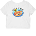 Glizz On Me Daddy Hot Dog Graphic Baby Tee