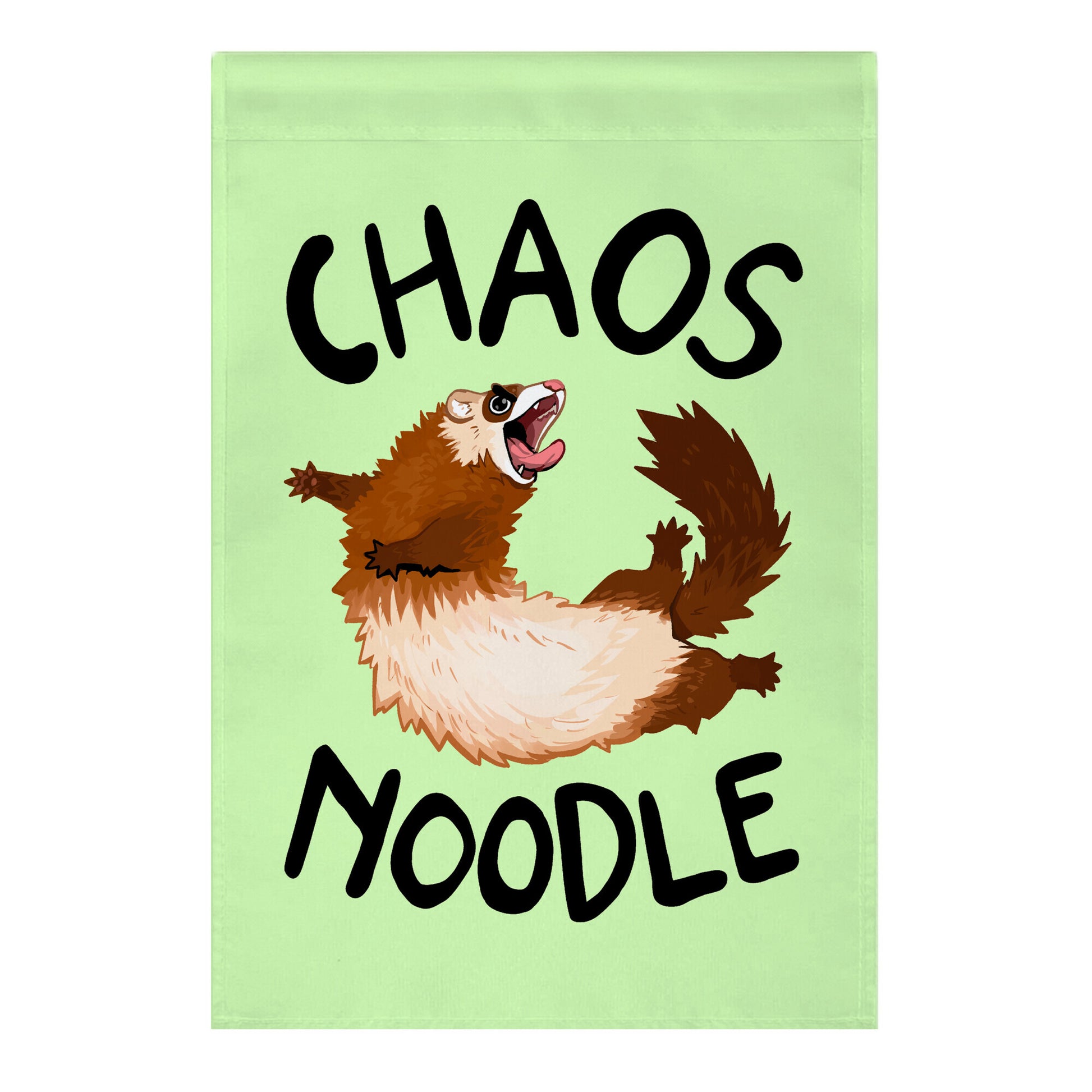 Chaos Noodle Garden Flag