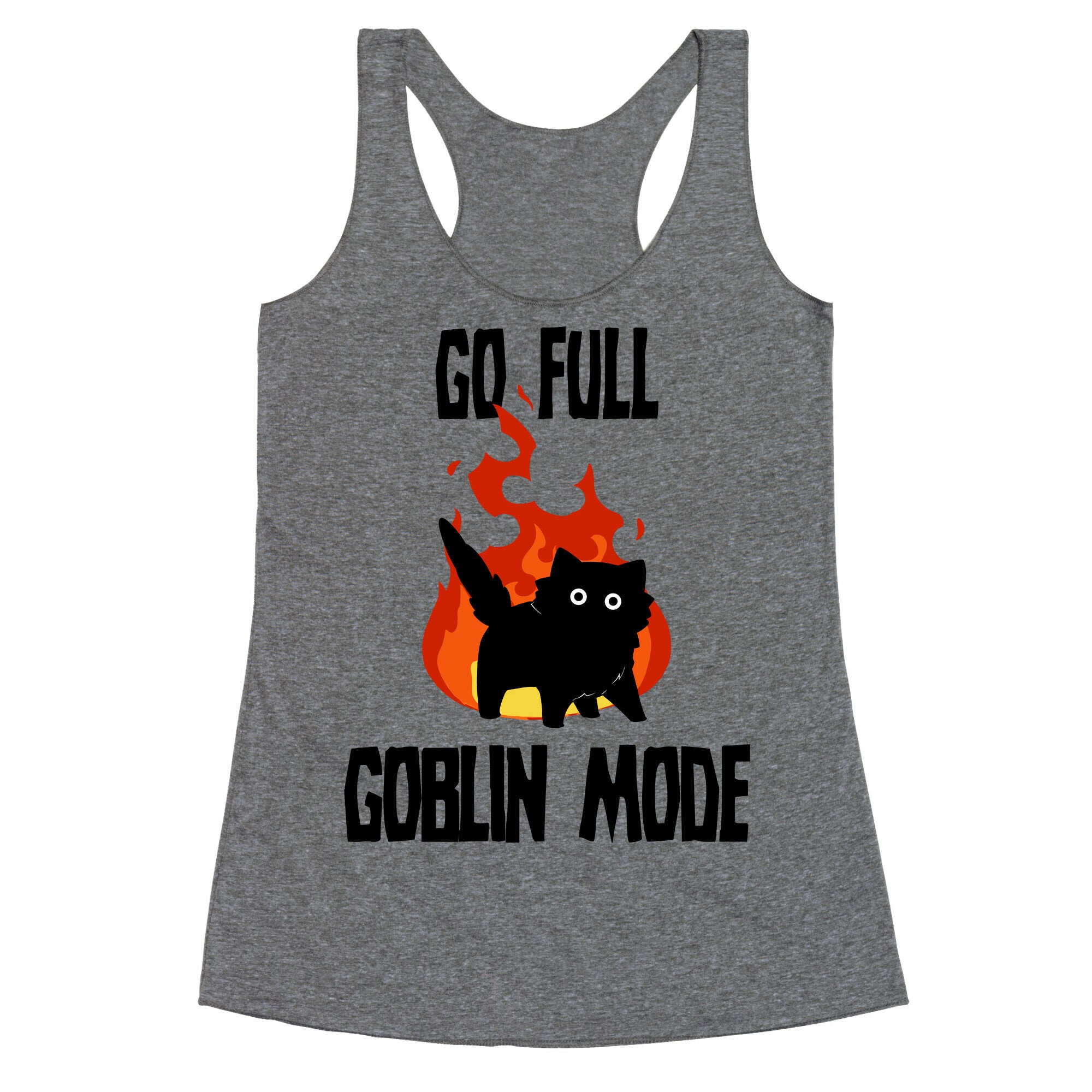 Go Full Goblin Mode Racerback Tank