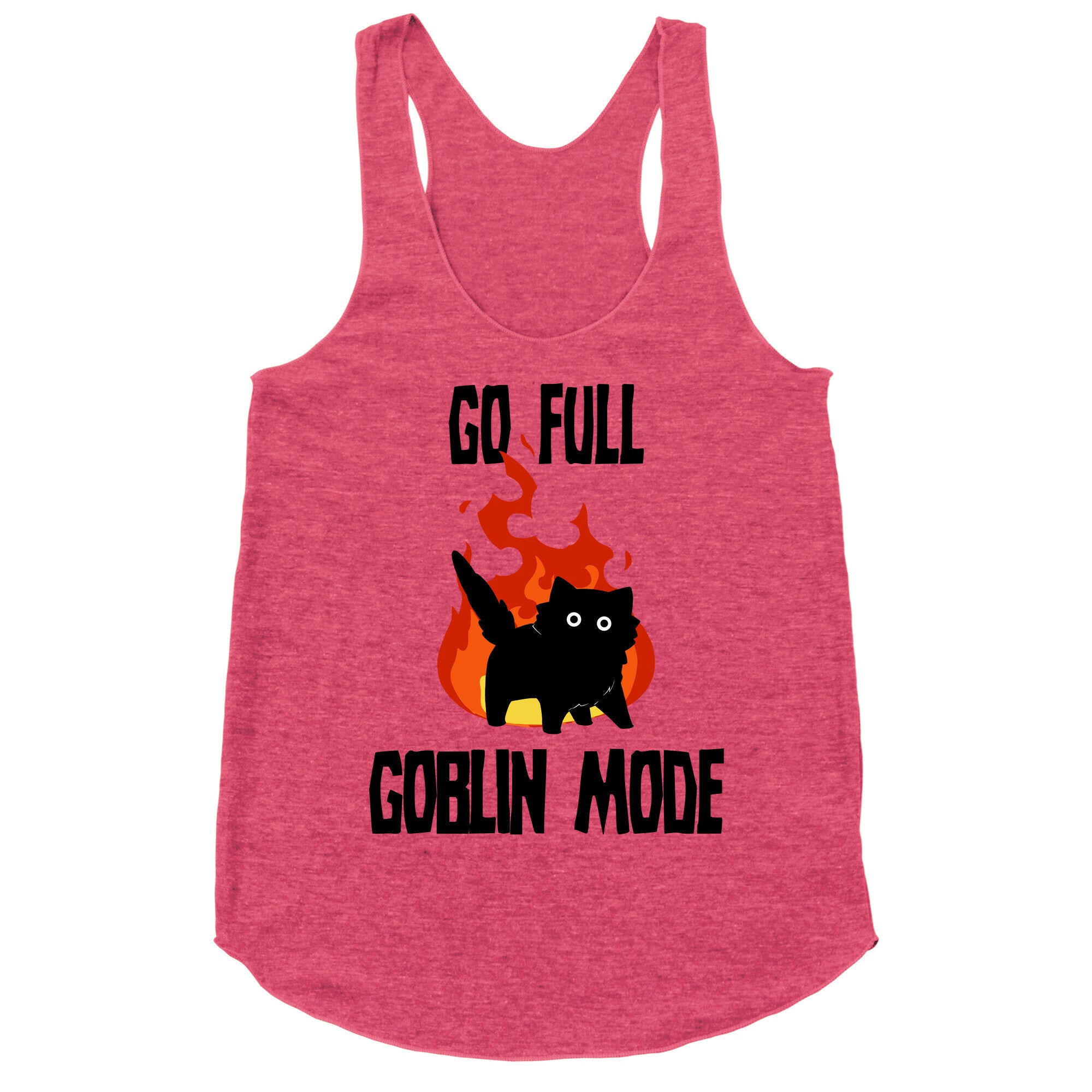 Go Full Goblin Mode Racerback Tank