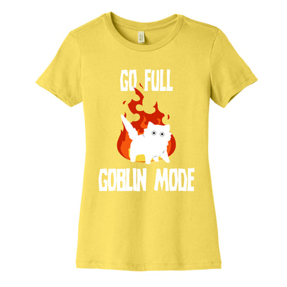 Go Full Goblin Mode Women's Cotton Tee