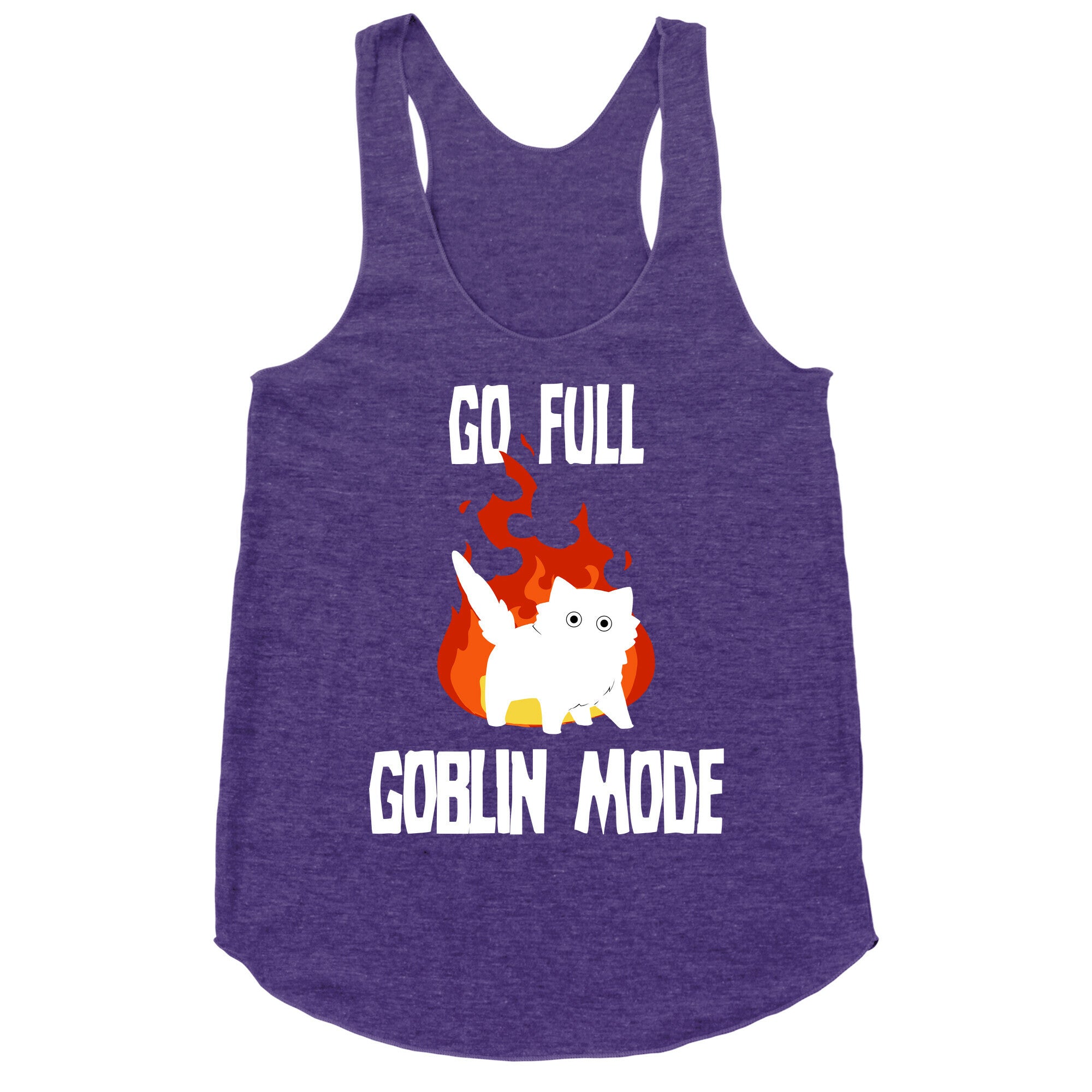 Go Full Goblin Mode Racerback Tank