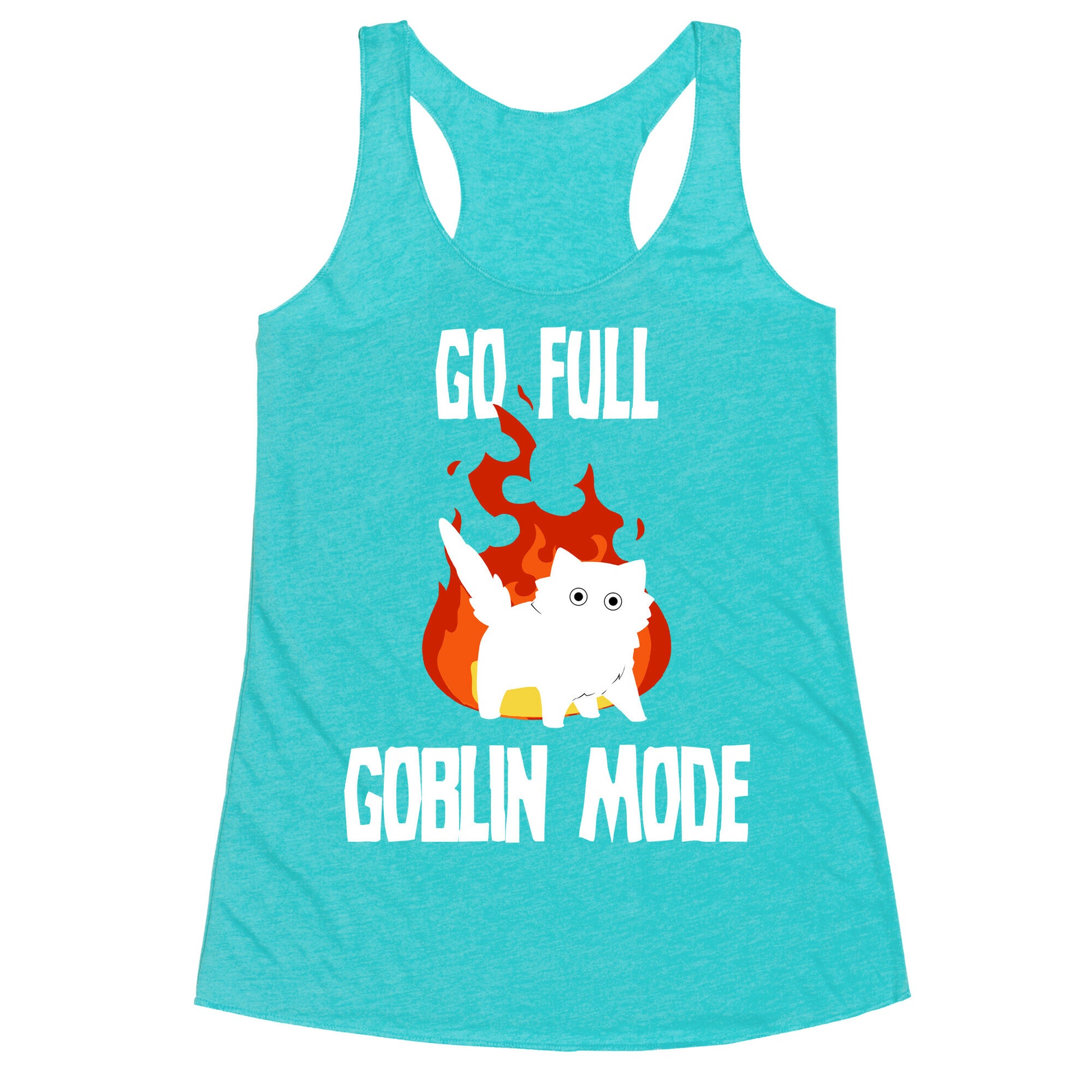 Go Full Goblin Mode Racerback Tank