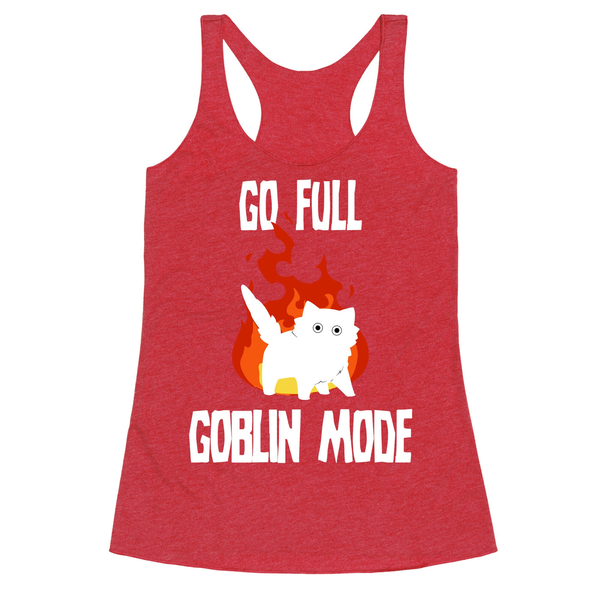 Go Full Goblin Mode Racerback Tank