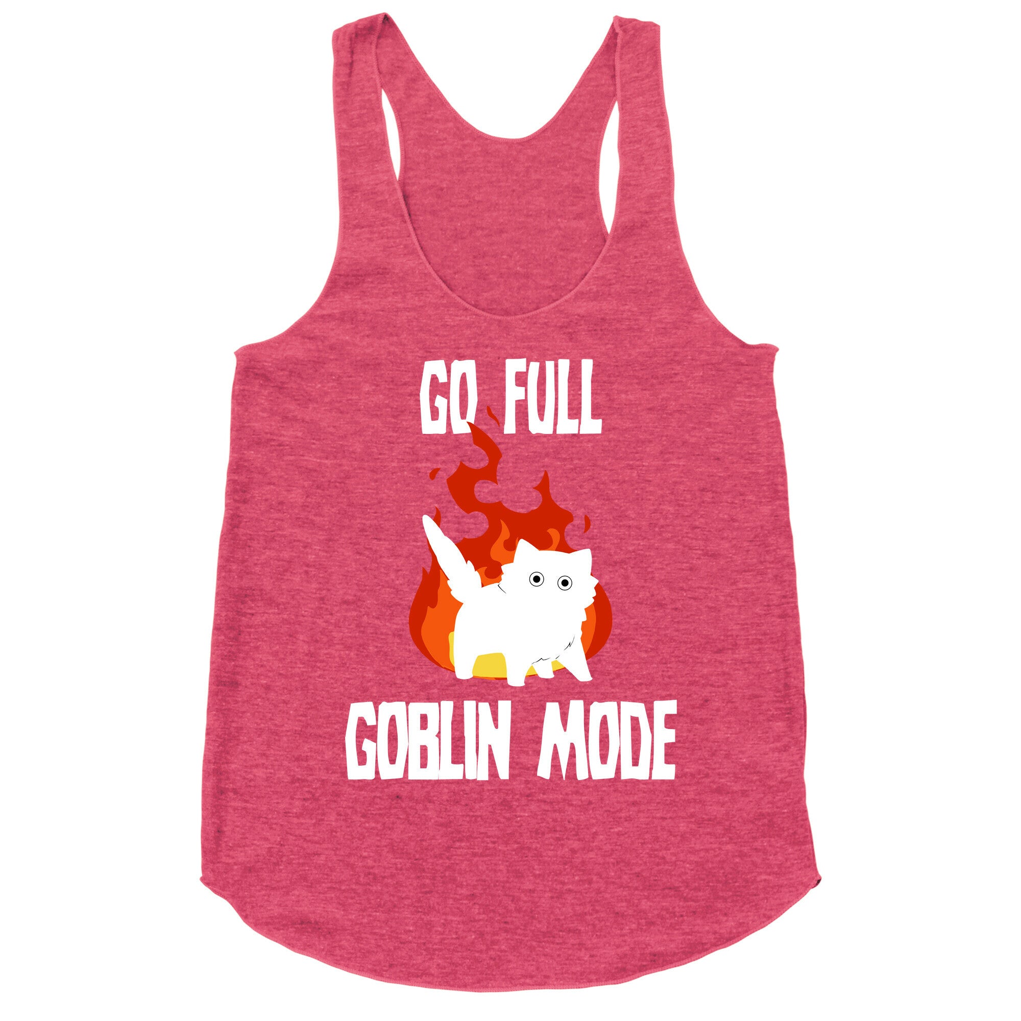Go Full Goblin Mode Racerback Tank