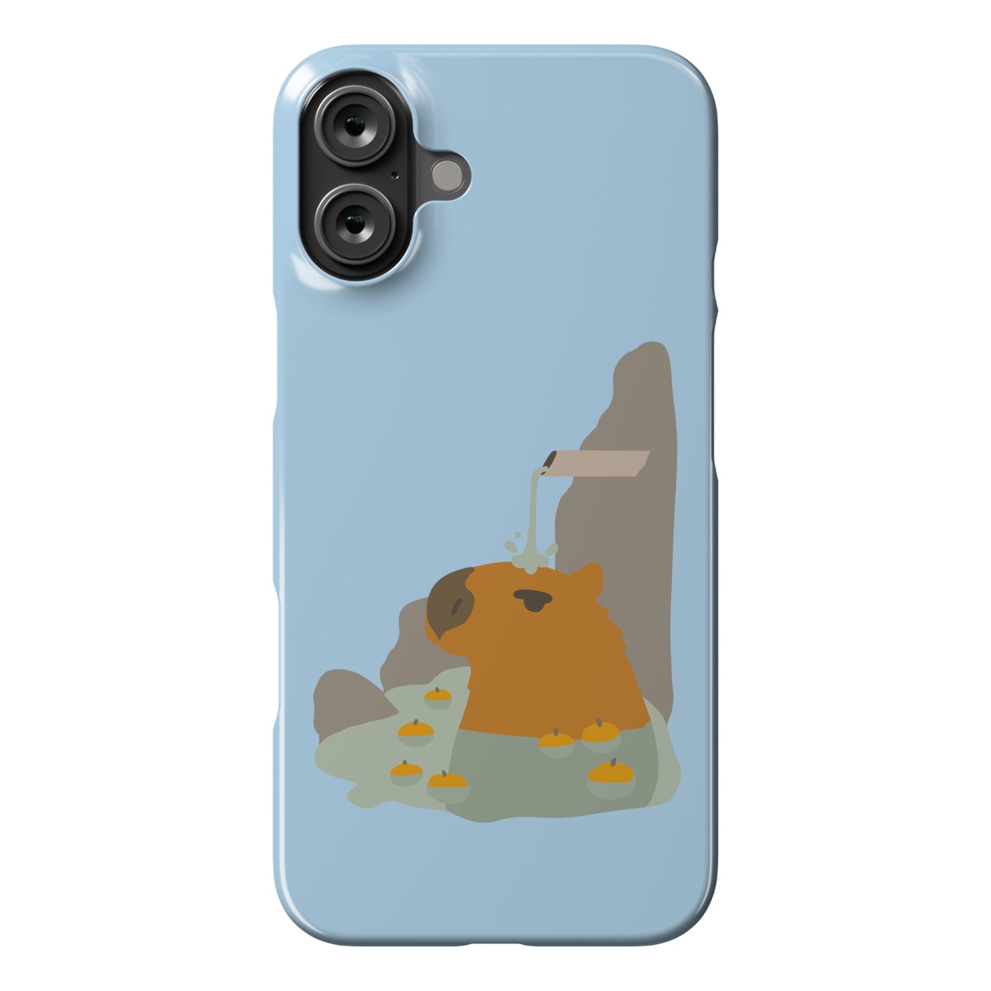 Capybara Hot Spring Phone Case