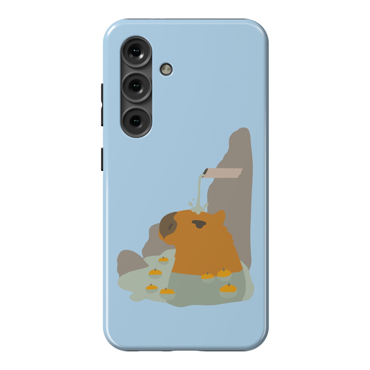 Capybara Hot Spring Phone Case