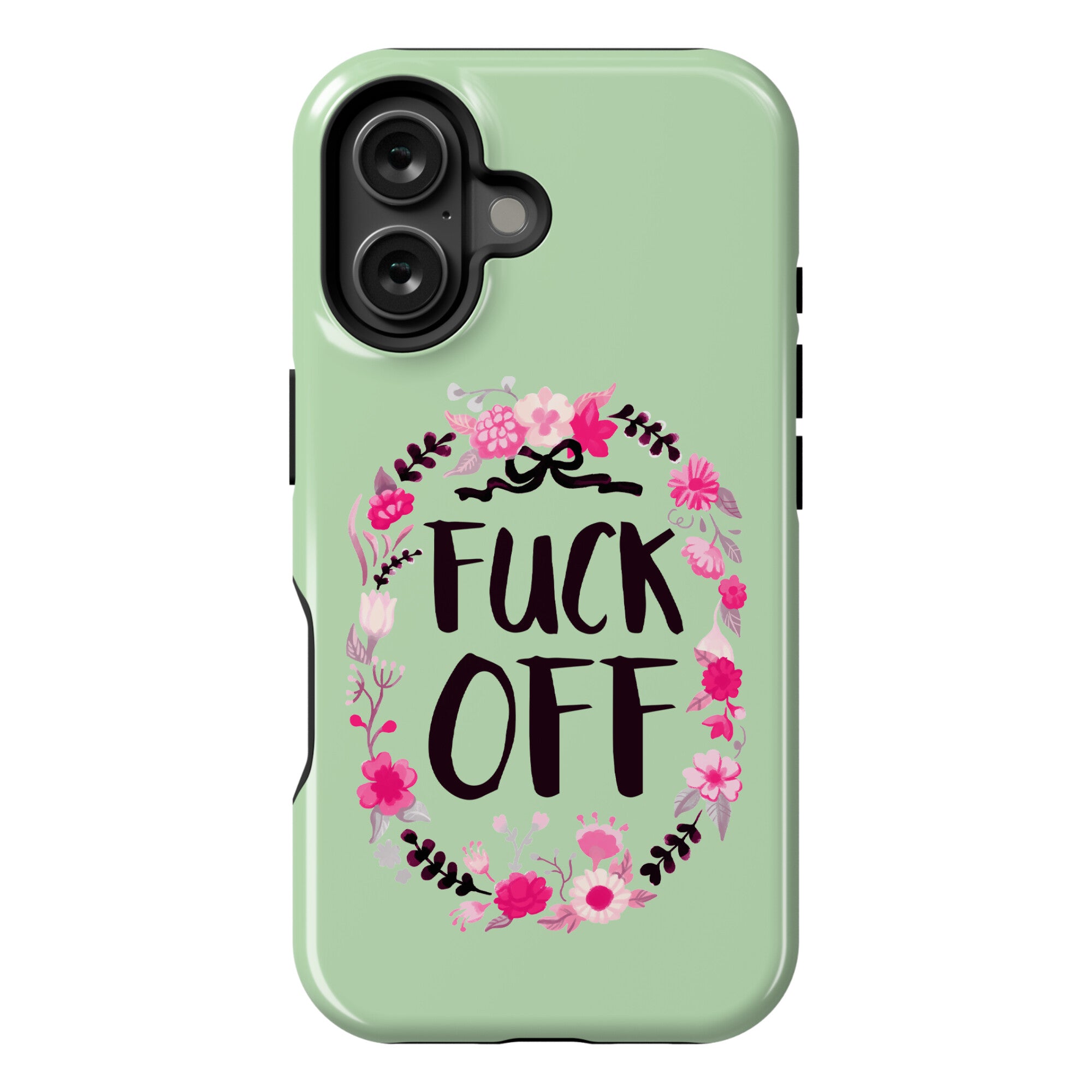 Floral Fuck Off Phone Case