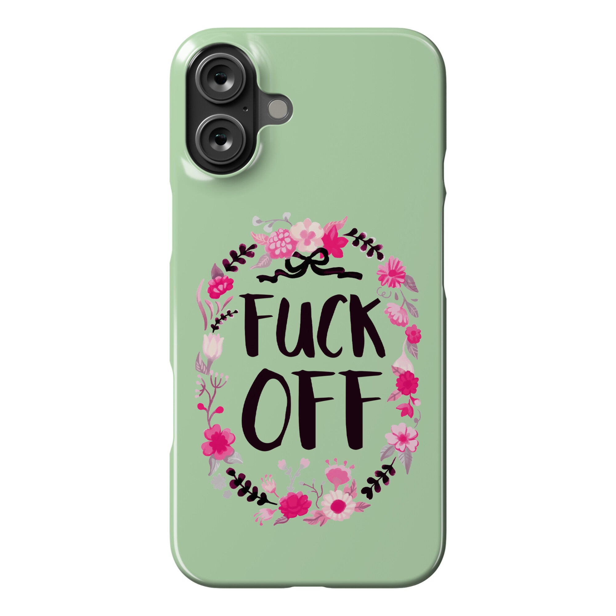 Floral Fuck Off Phone Case