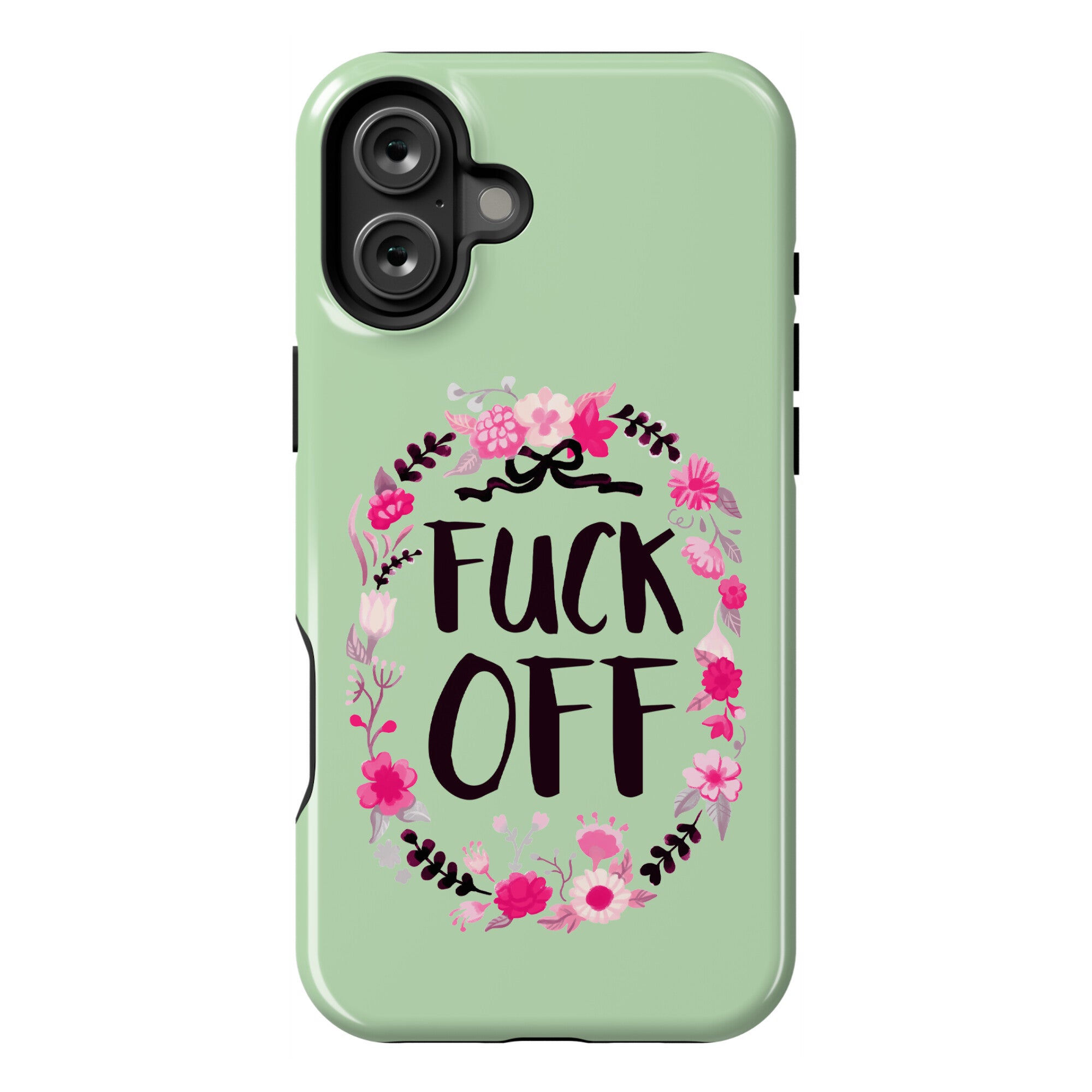 Floral Fuck Off Phone Case