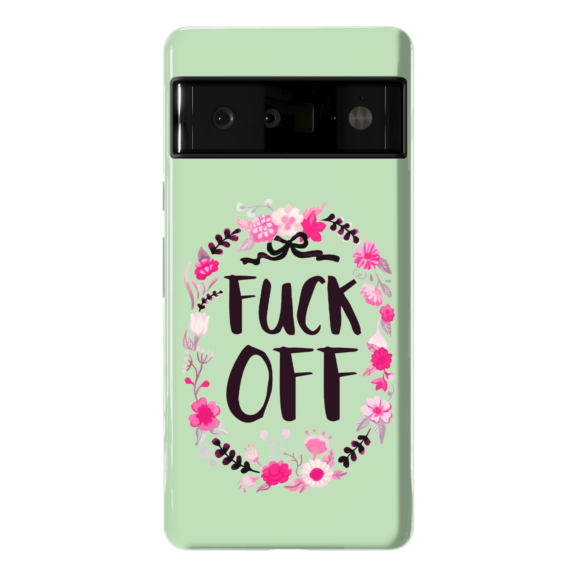 Floral Fuck Off Phone Case