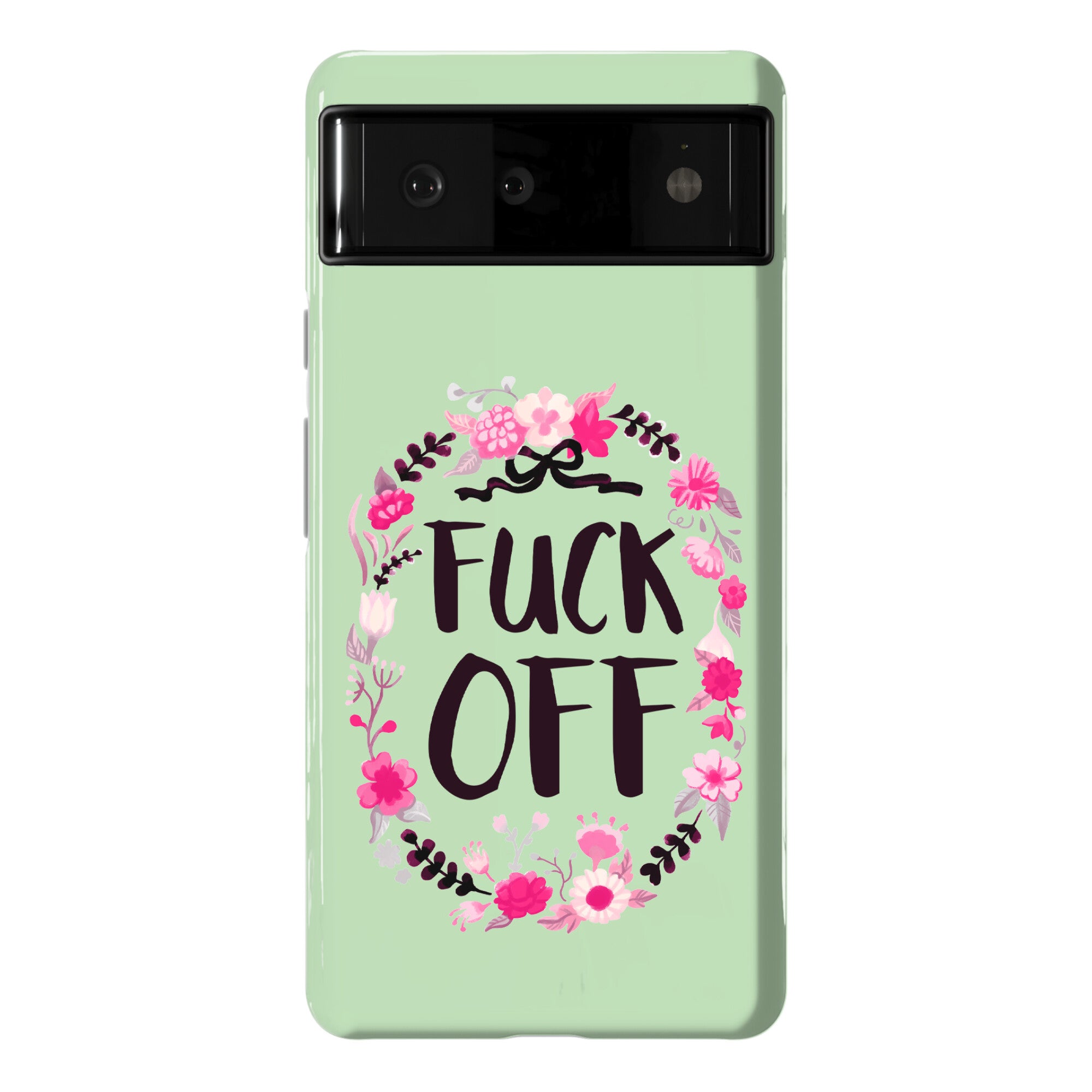 Floral Fuck Off Phone Case