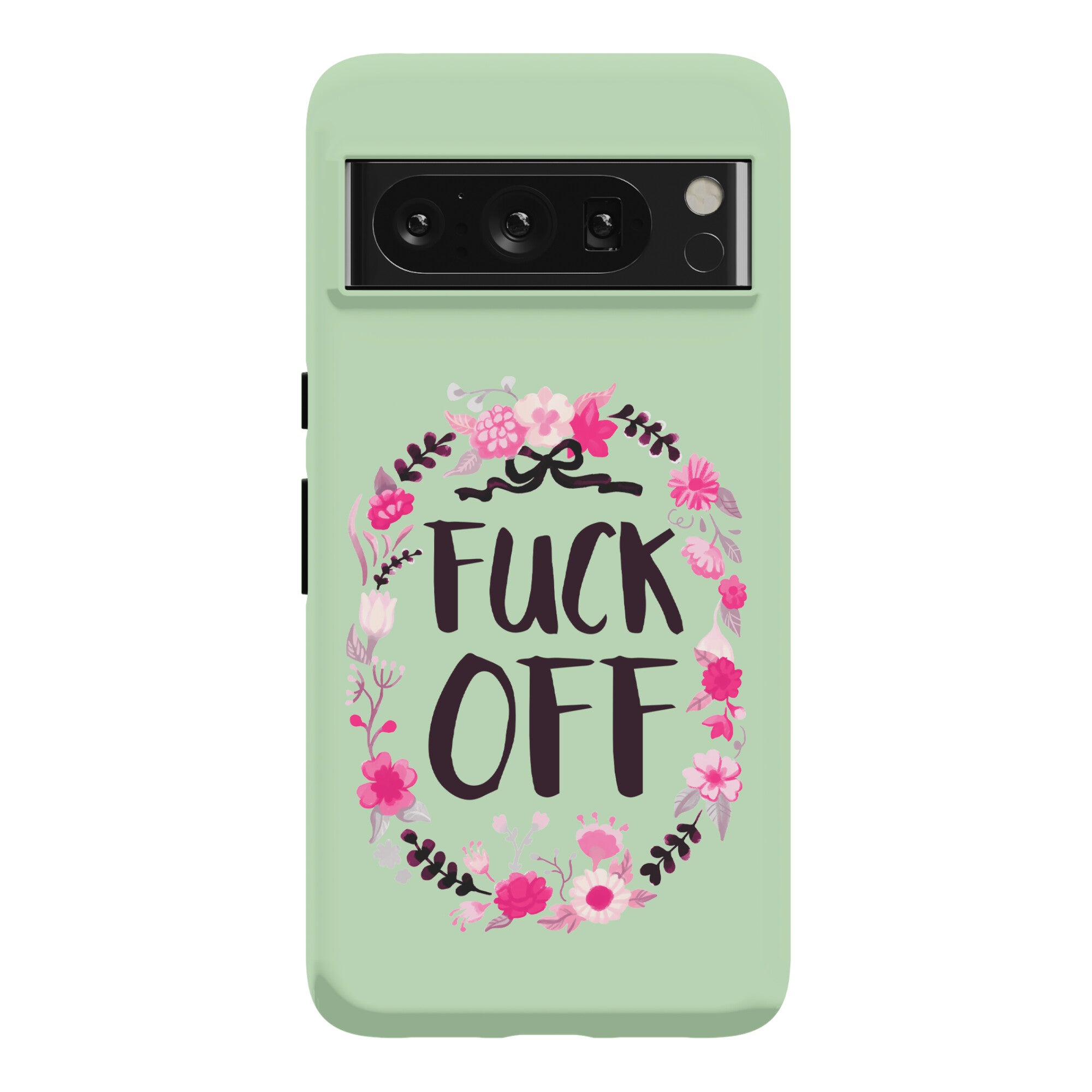 Floral Fuck Off Phone Case