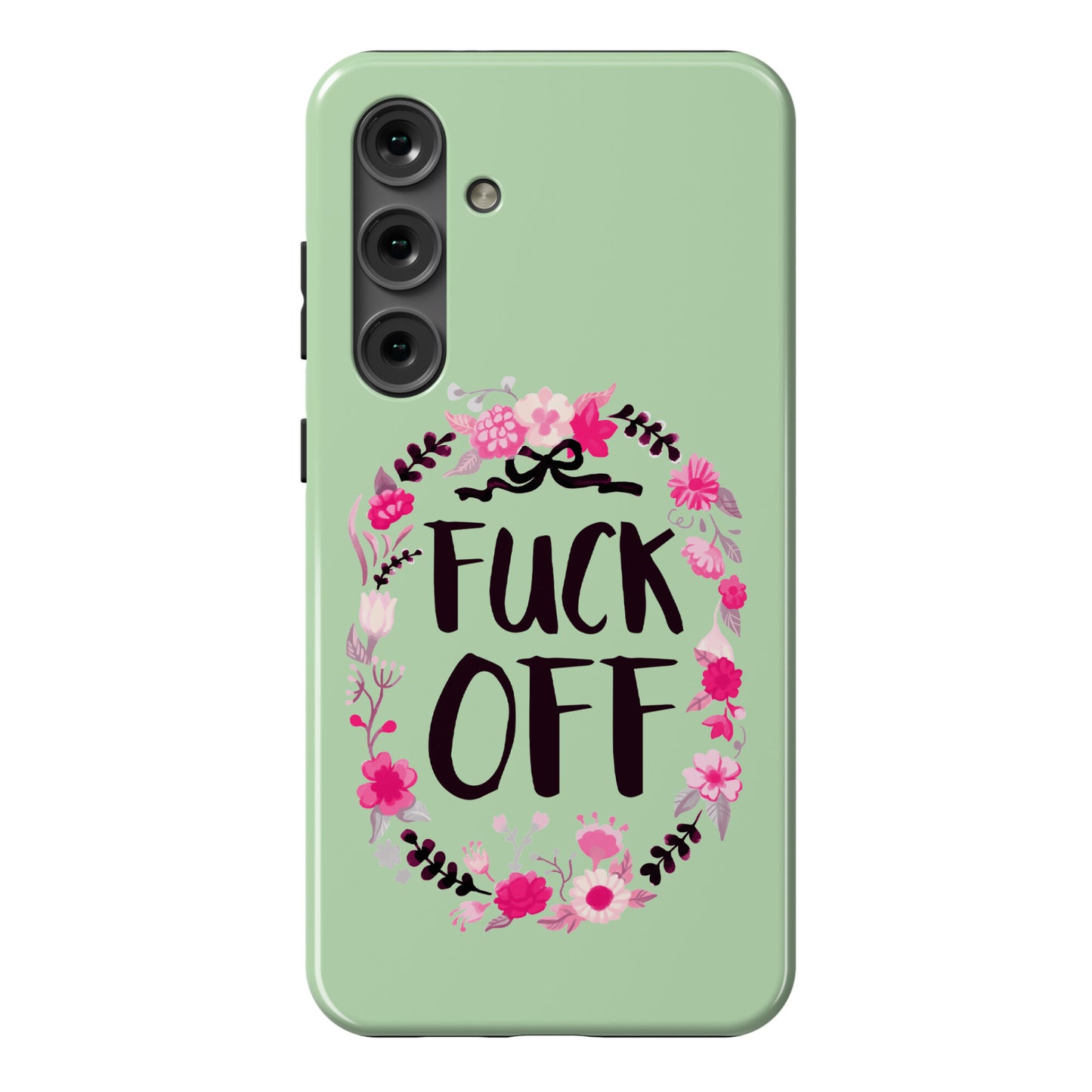 Floral Fuck Off Phone Case