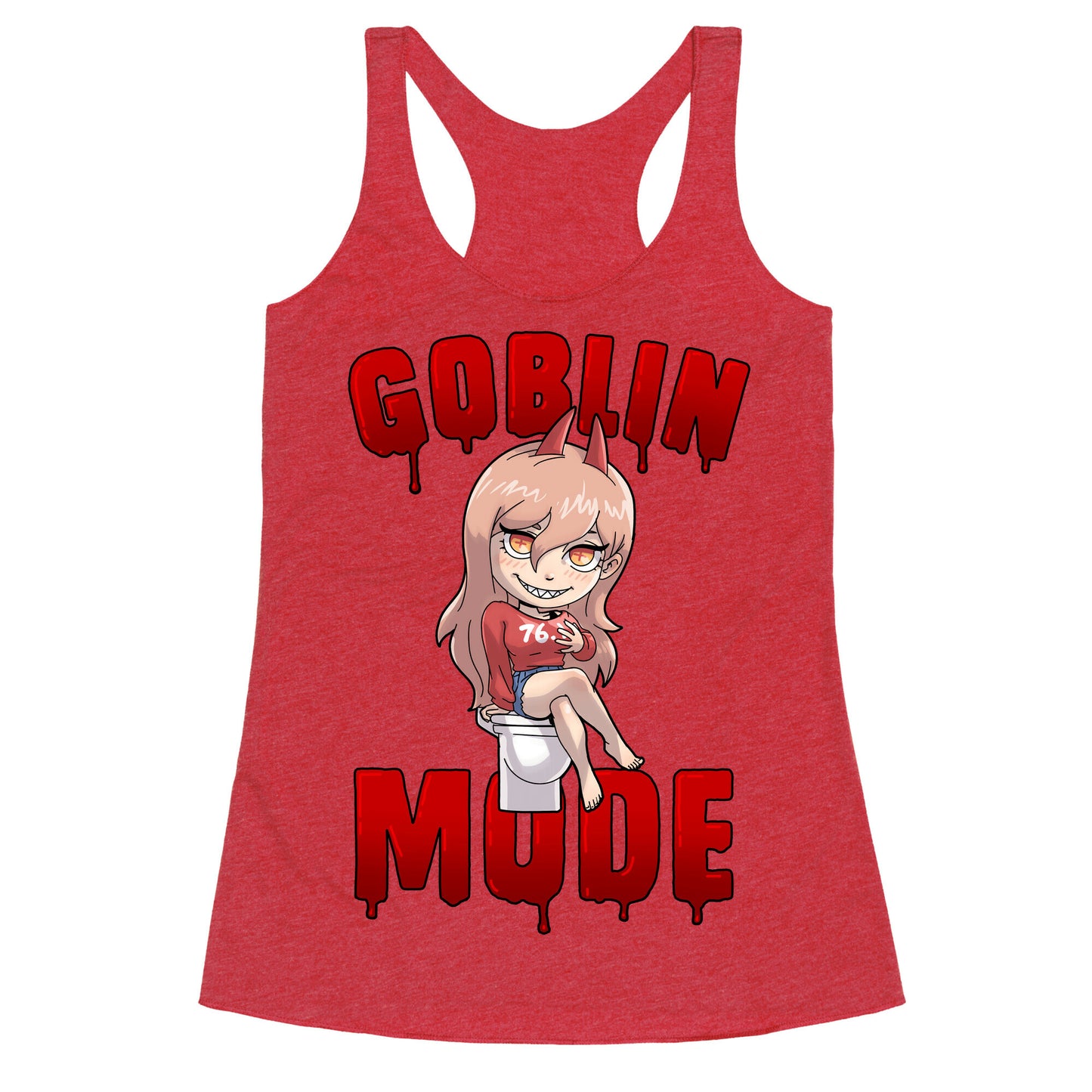 Goblin Mode Power Racerback Tank