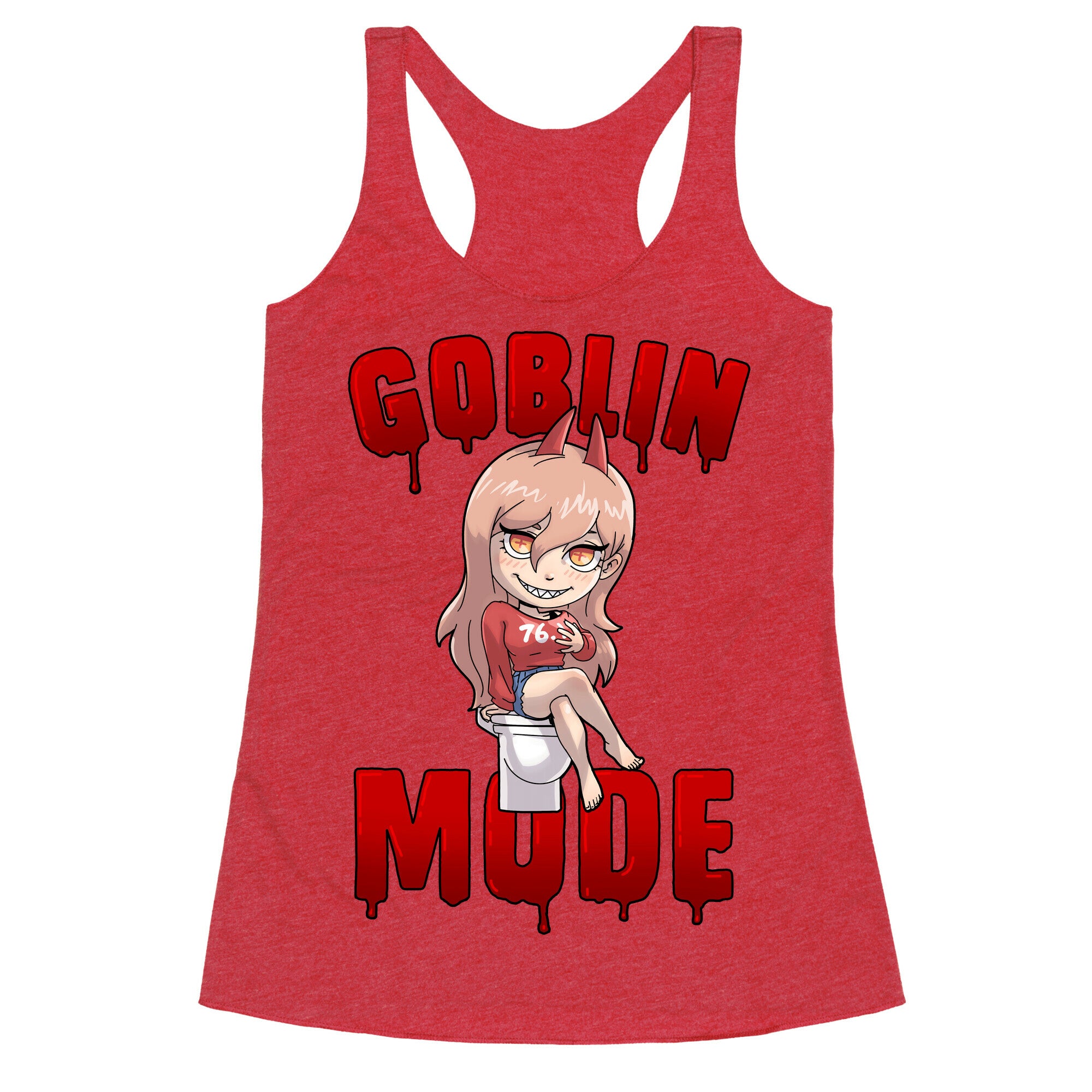 Goblin Mode Power Racerback Tank