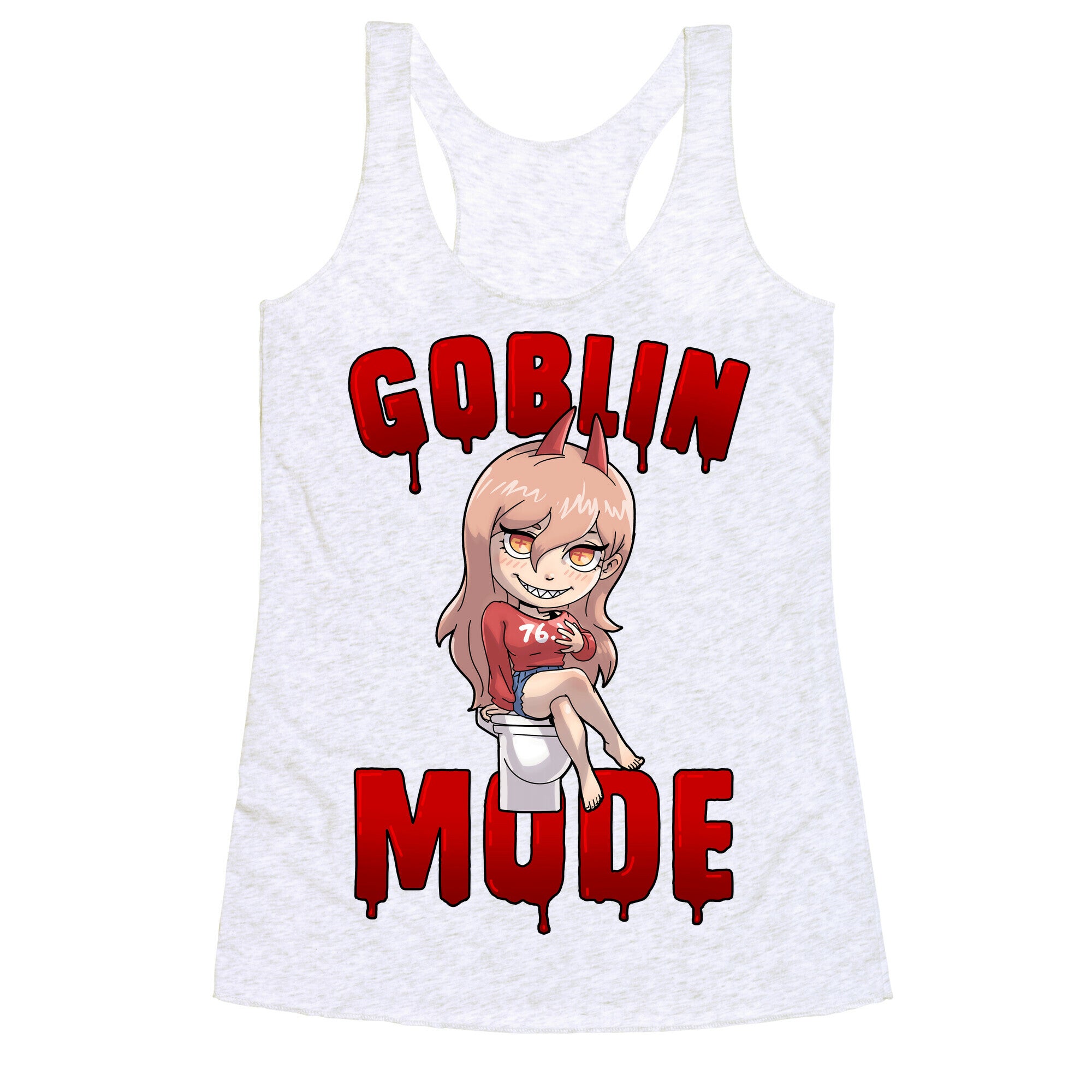 Goblin Mode Power Racerback Tank