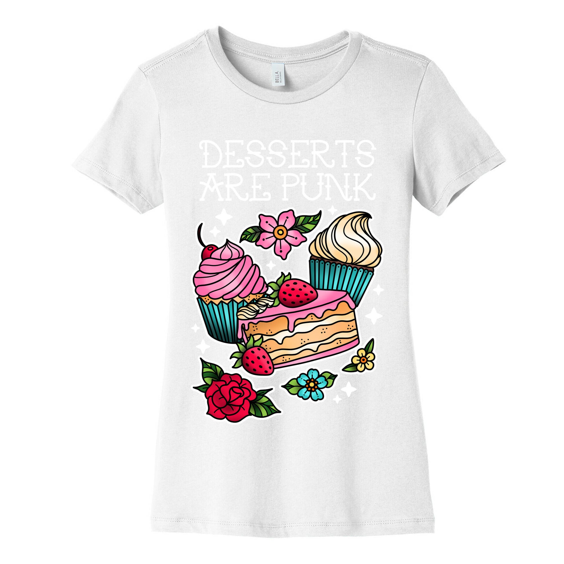 Desserts are Punk Women's Cotton Tee