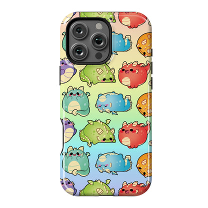 Kawaii Dragons Pattern Phone Case